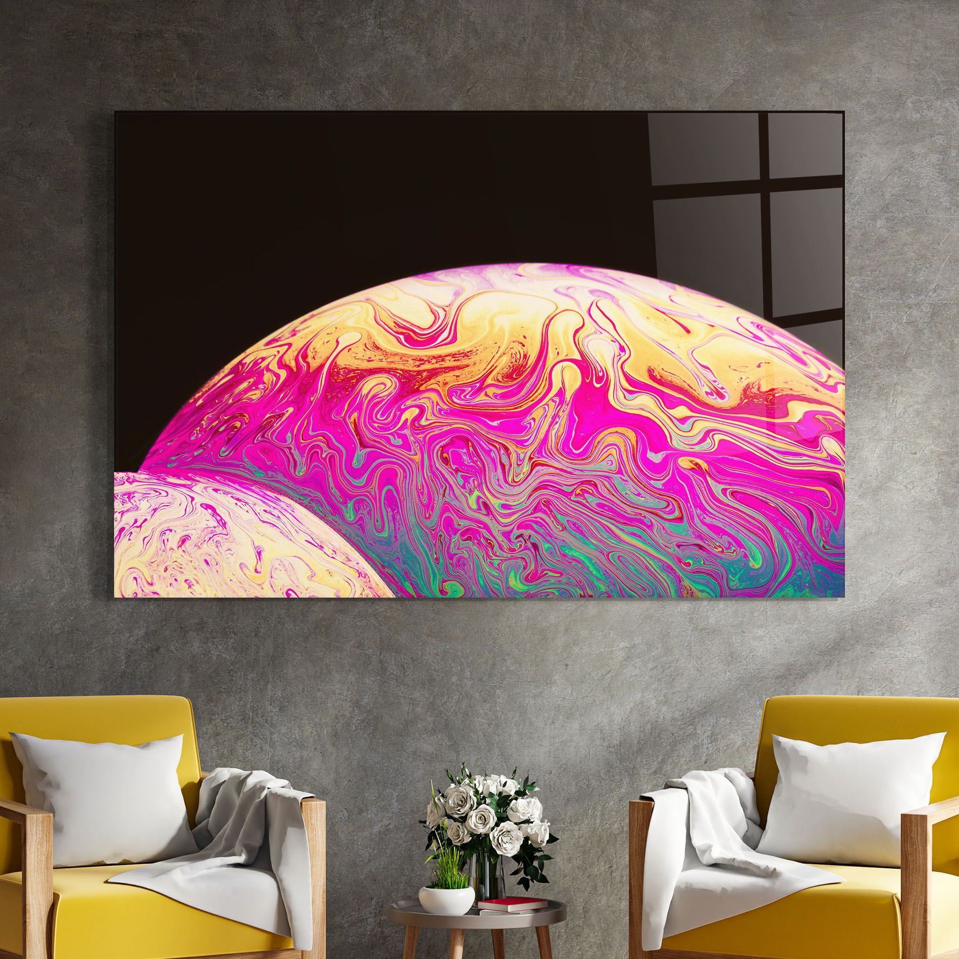 Psychedelic Bubbles mockup 4