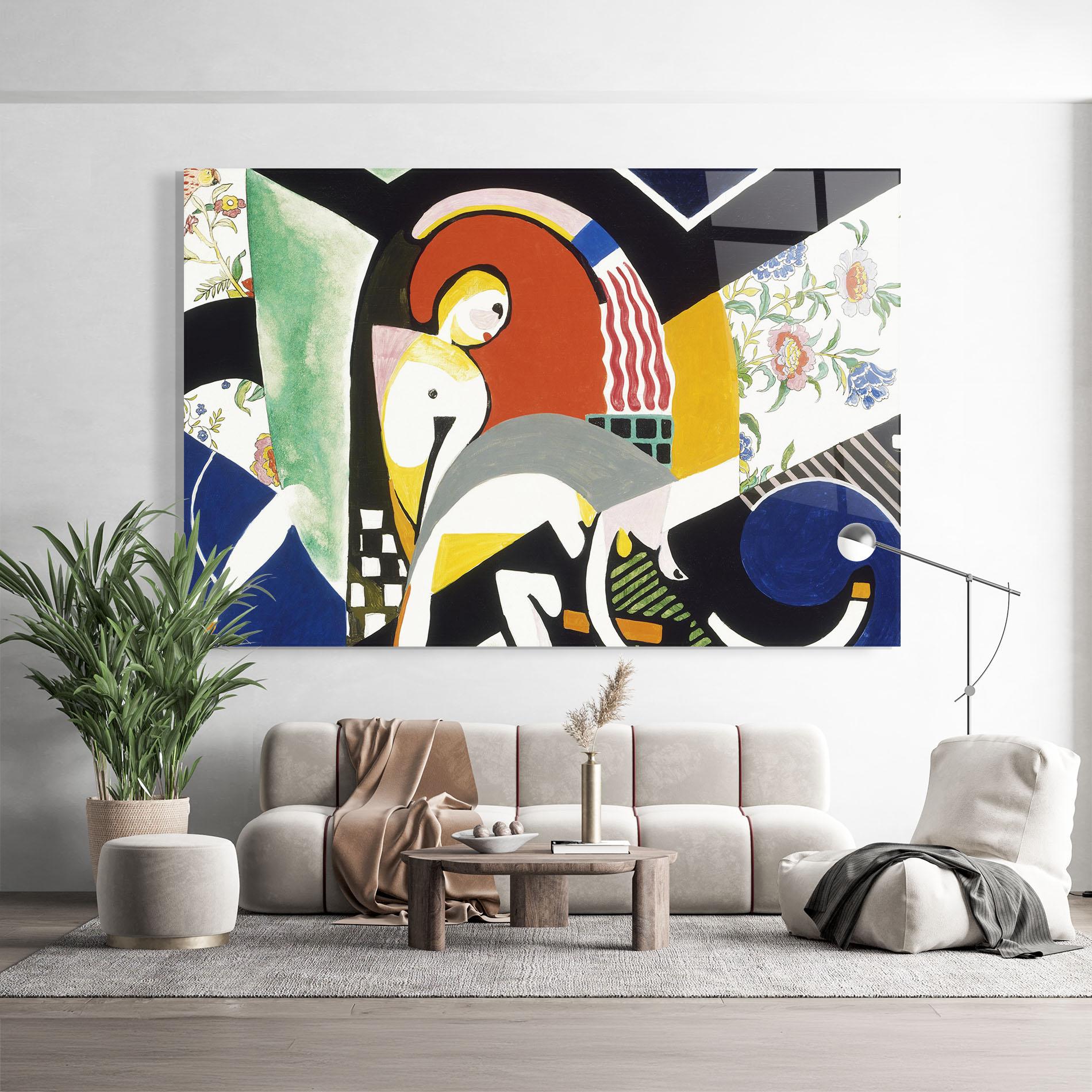 Tablou Sticla Woman Shape Mix mockup 9