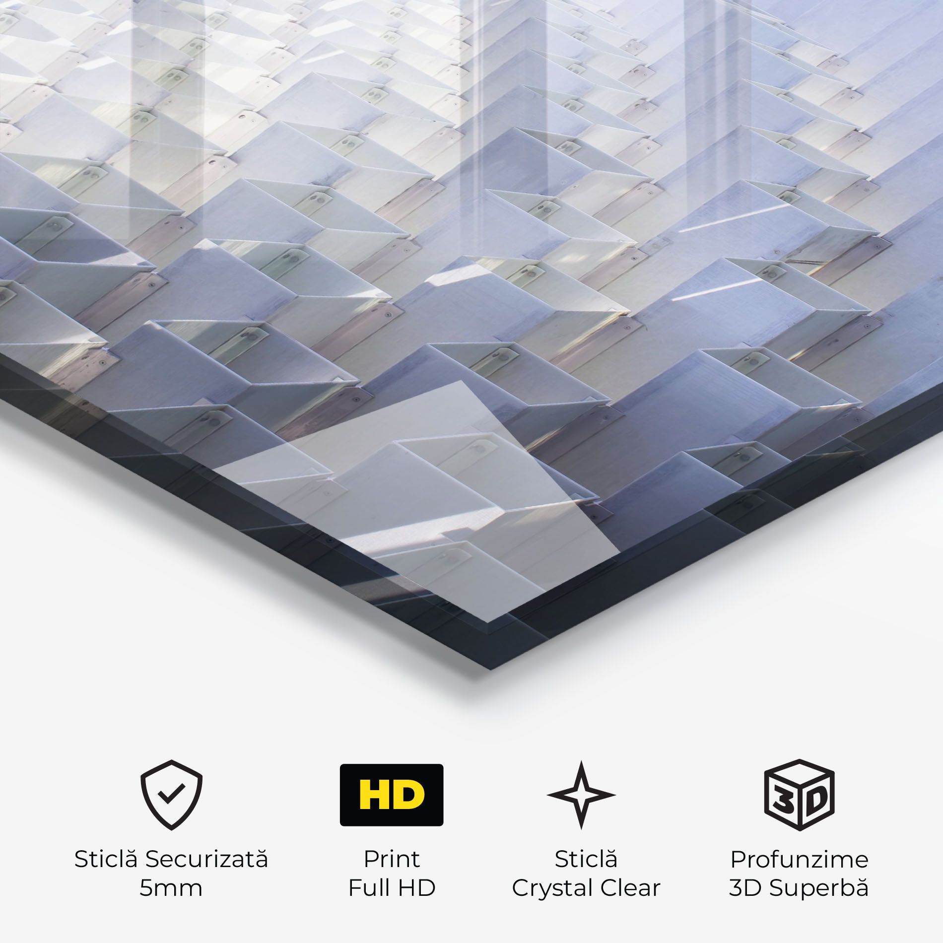 3d White Square mockup 3