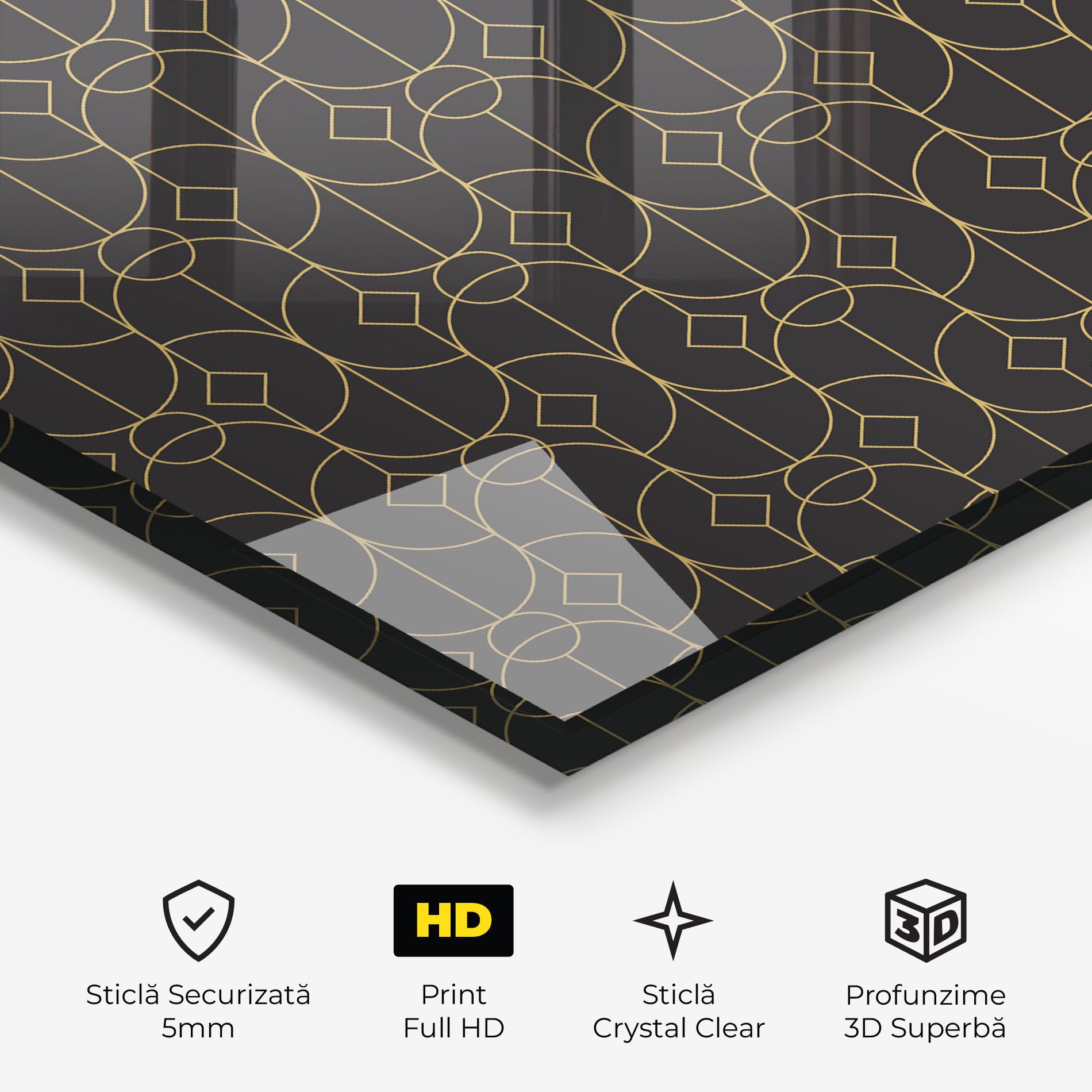 Gold Geometric mockup 3