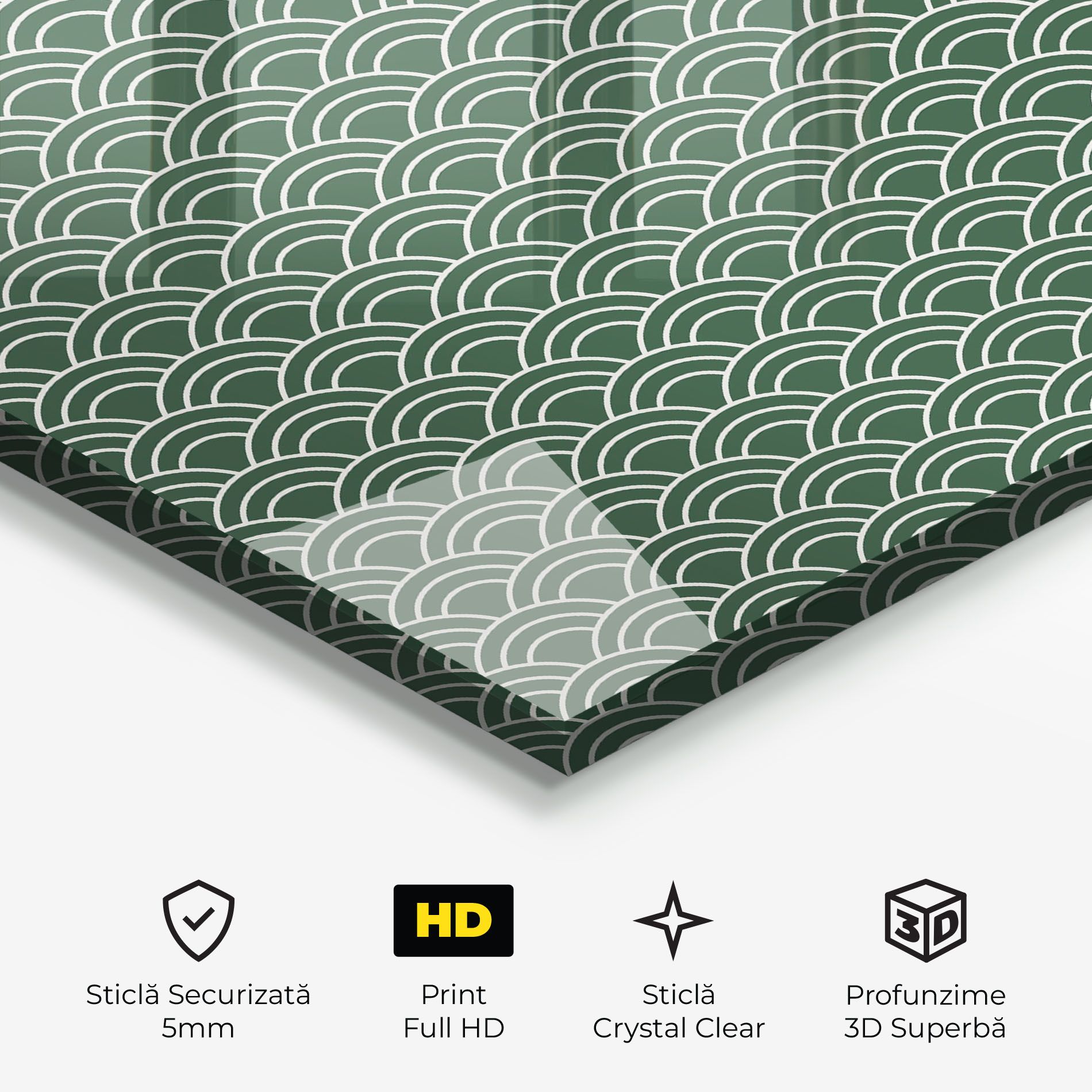 Green Semi Circle mockup 3