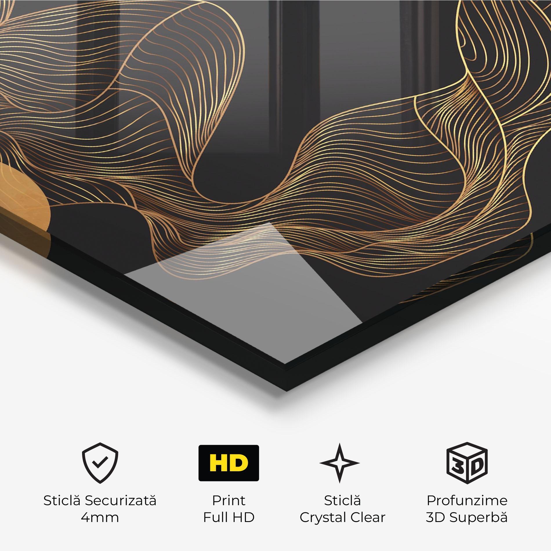 Tablou Sticla Frecventa Abstracta mockup 3
