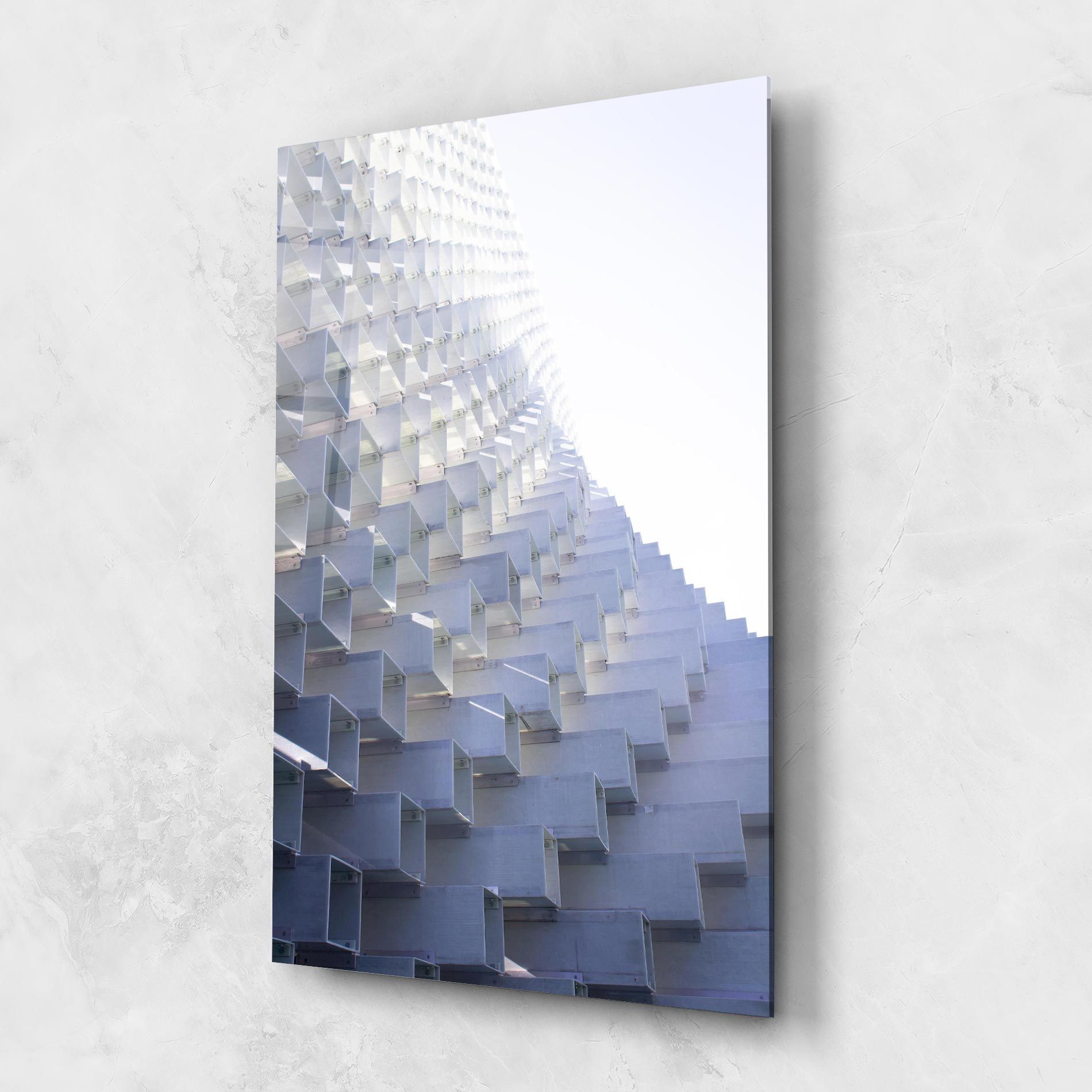 3d White Square mockup 1