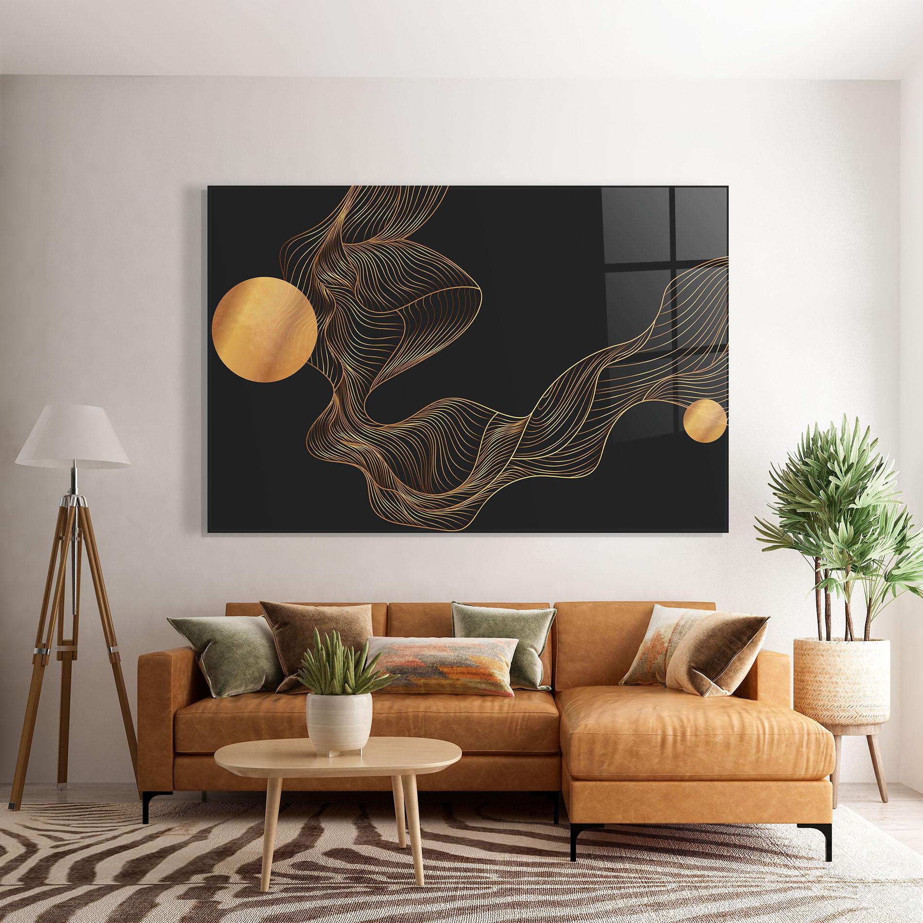 Tablou Sticla Frecventa Abstracta mockup 7