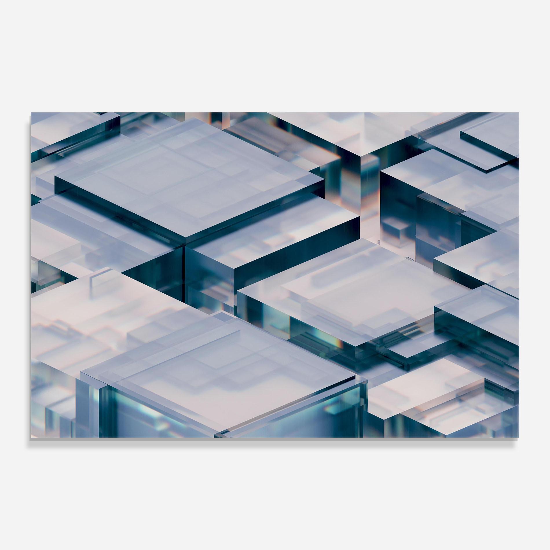 Tablou Sticla Square Glass mockup 0