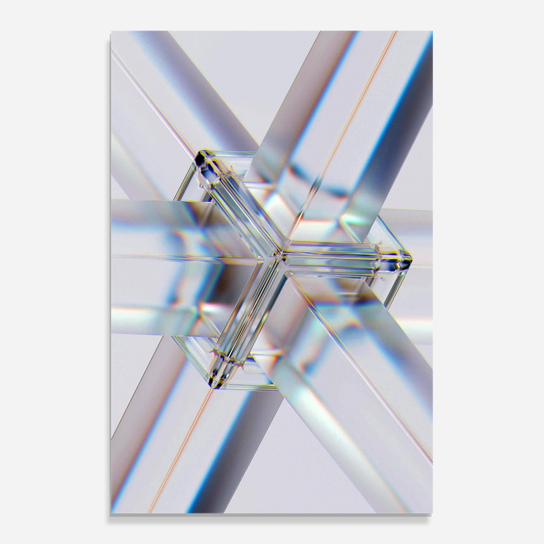 Tablou Sticla Glass Shape mockup 0