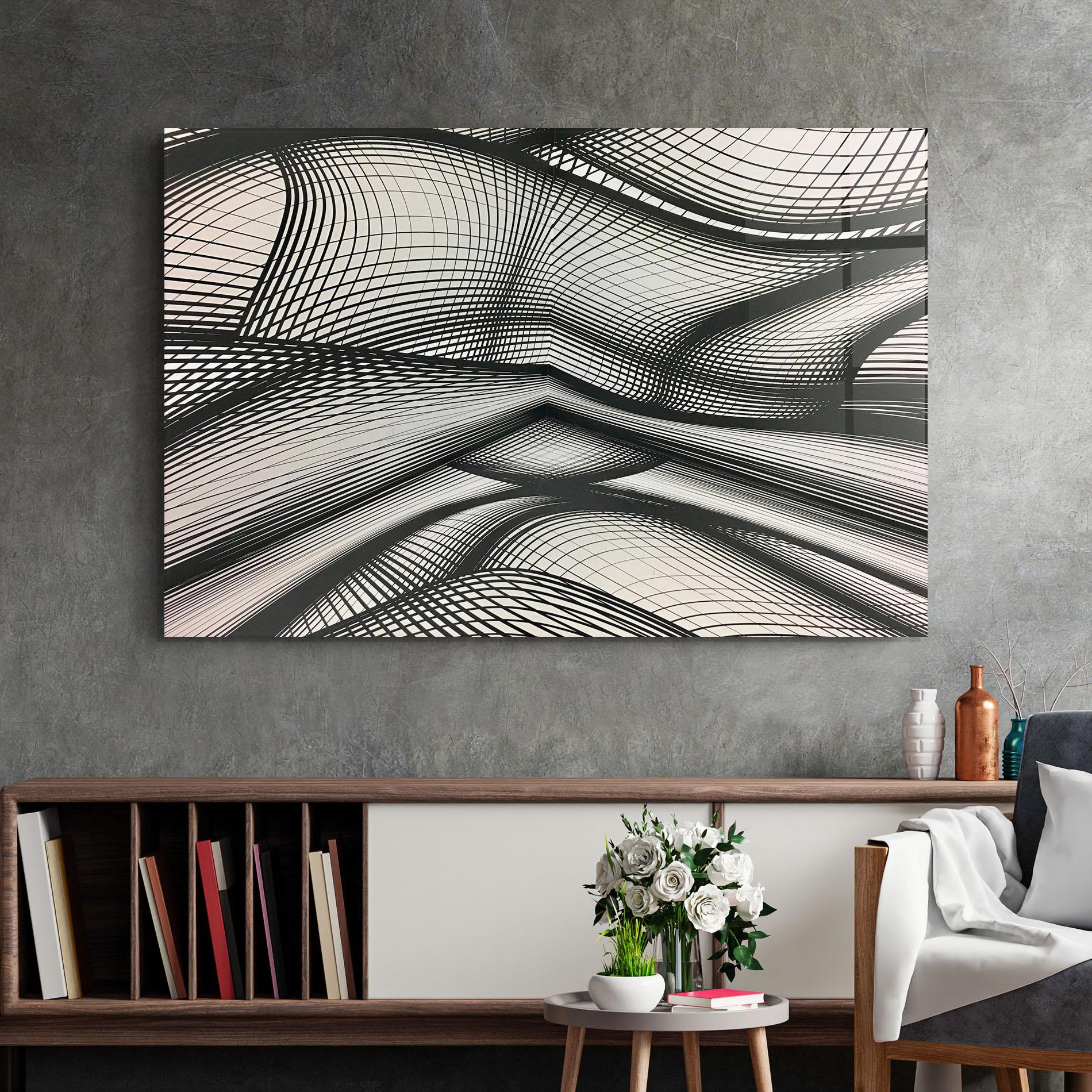 Tablou Sticla Room Drawing mockup 2