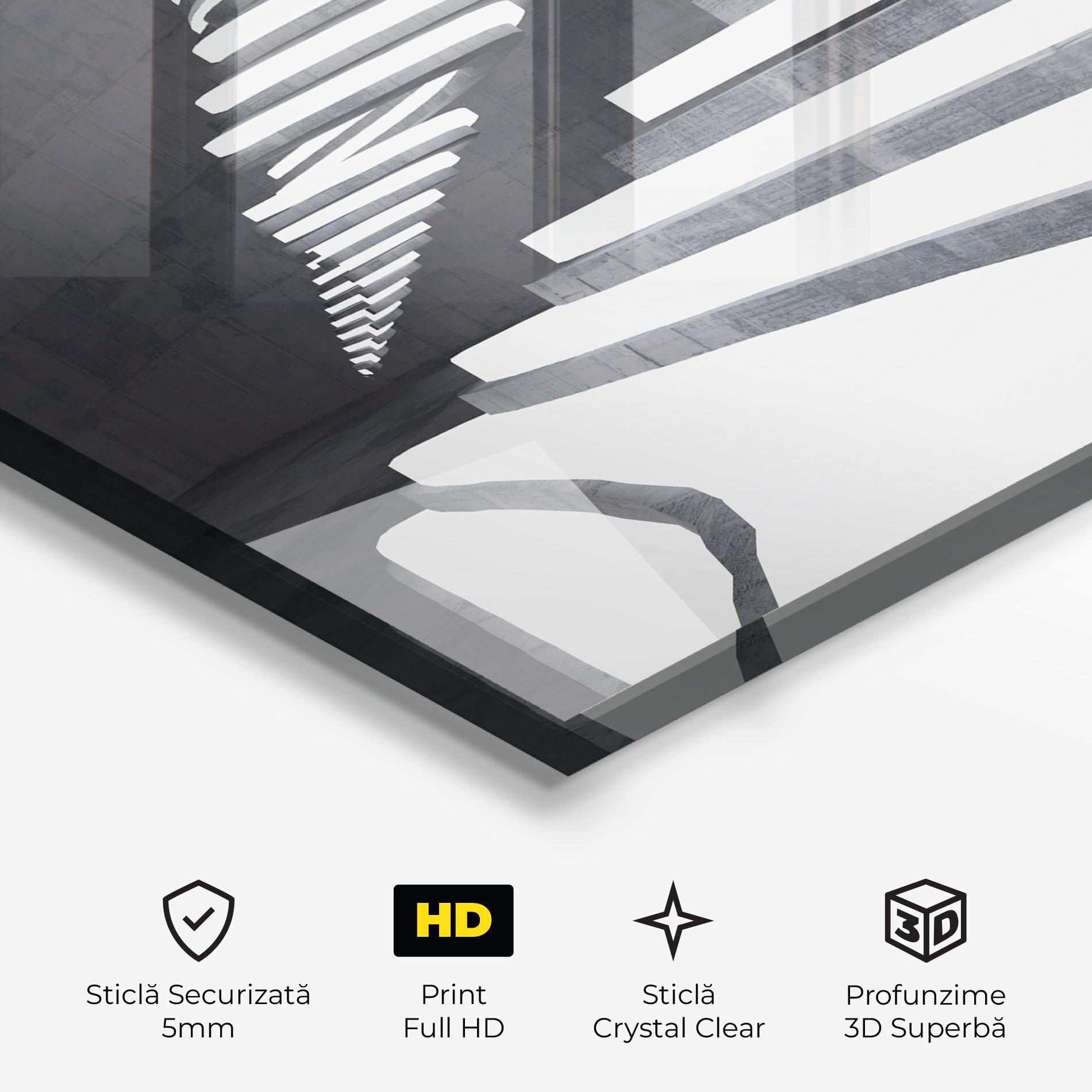 Tablou Sticla Concrete Architecture mockup 3