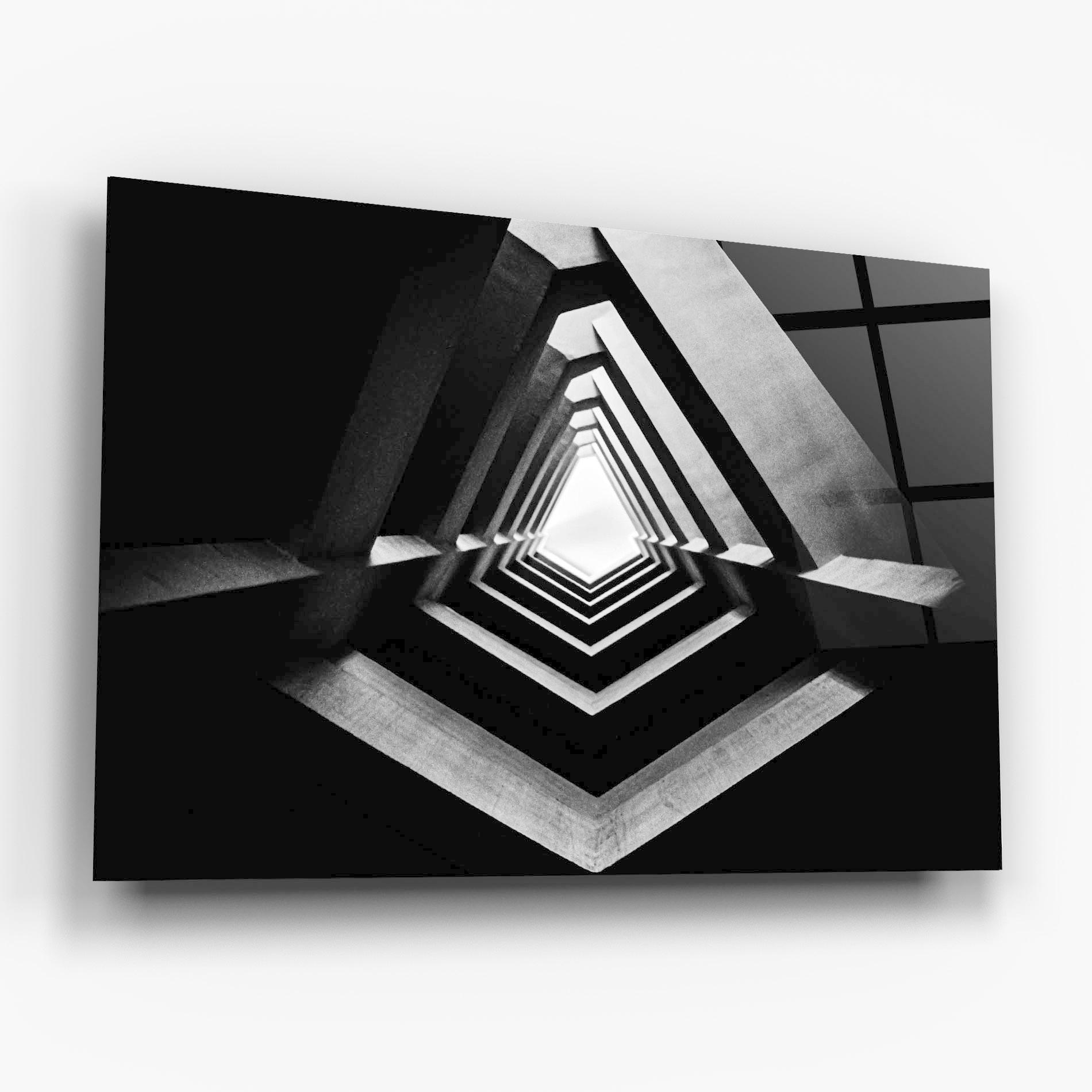 Tablou Sticla Dark Shadow mockup 6