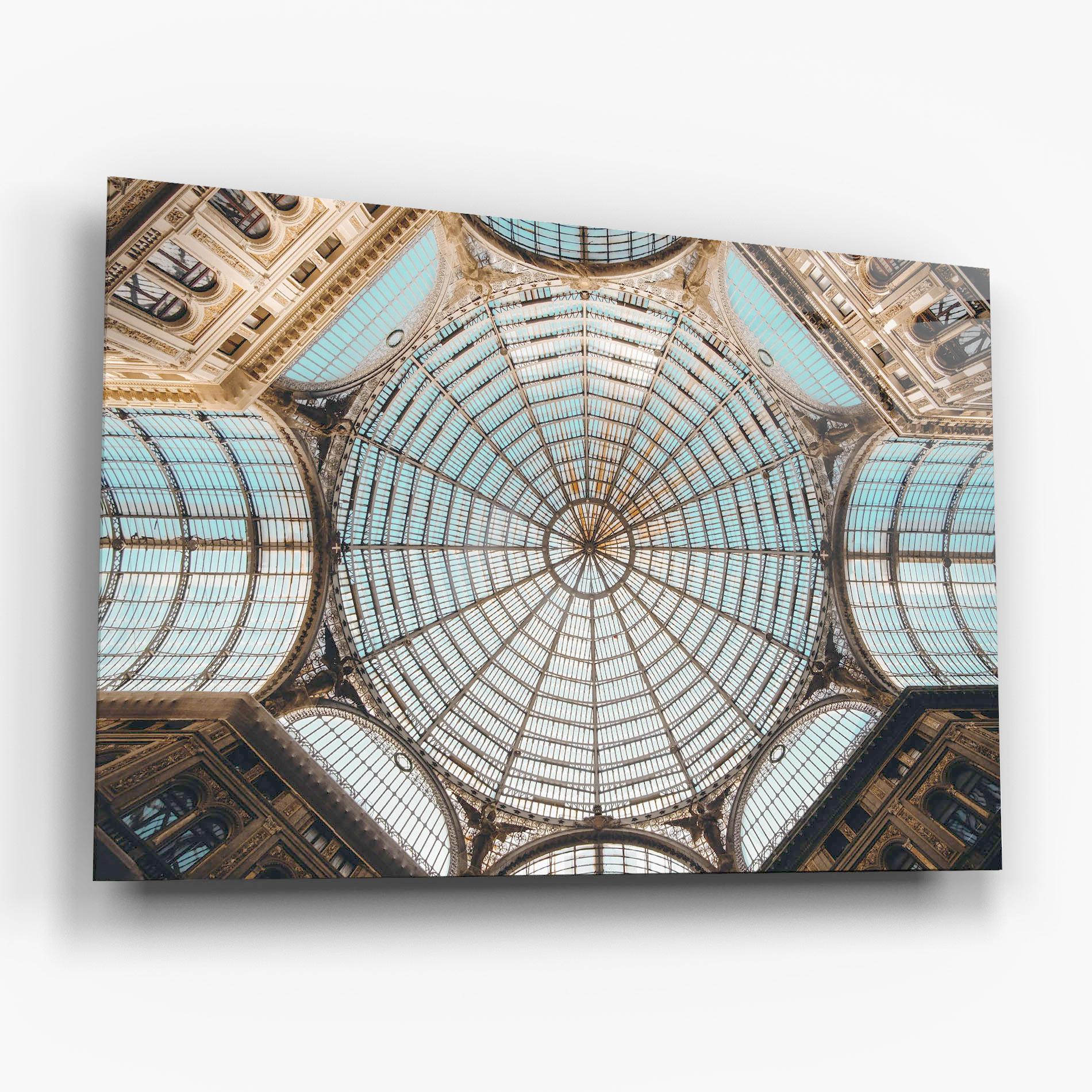 Tablou Sticla Italy Celling mockup 6