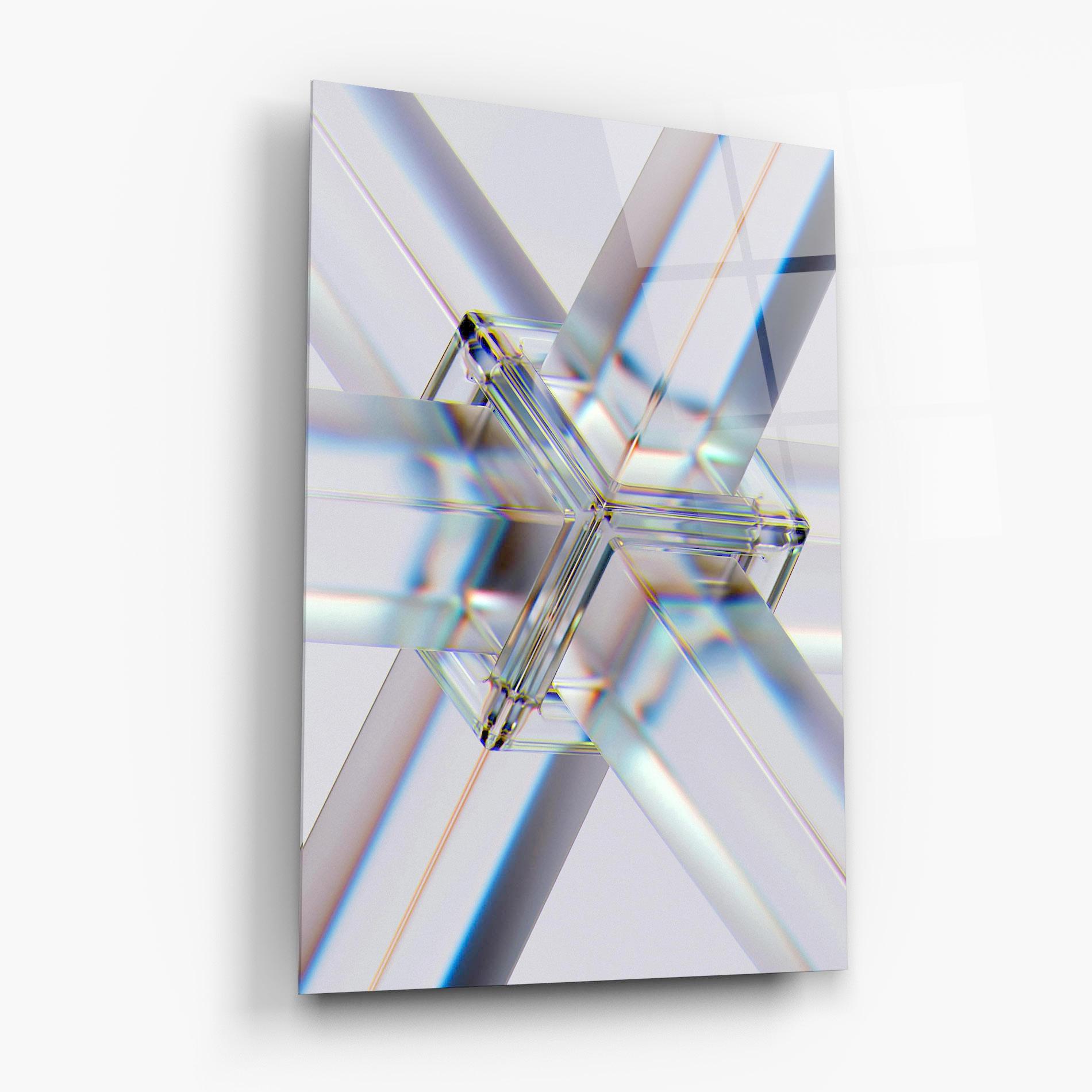 Tablou Sticla Glass Shape mockup 6