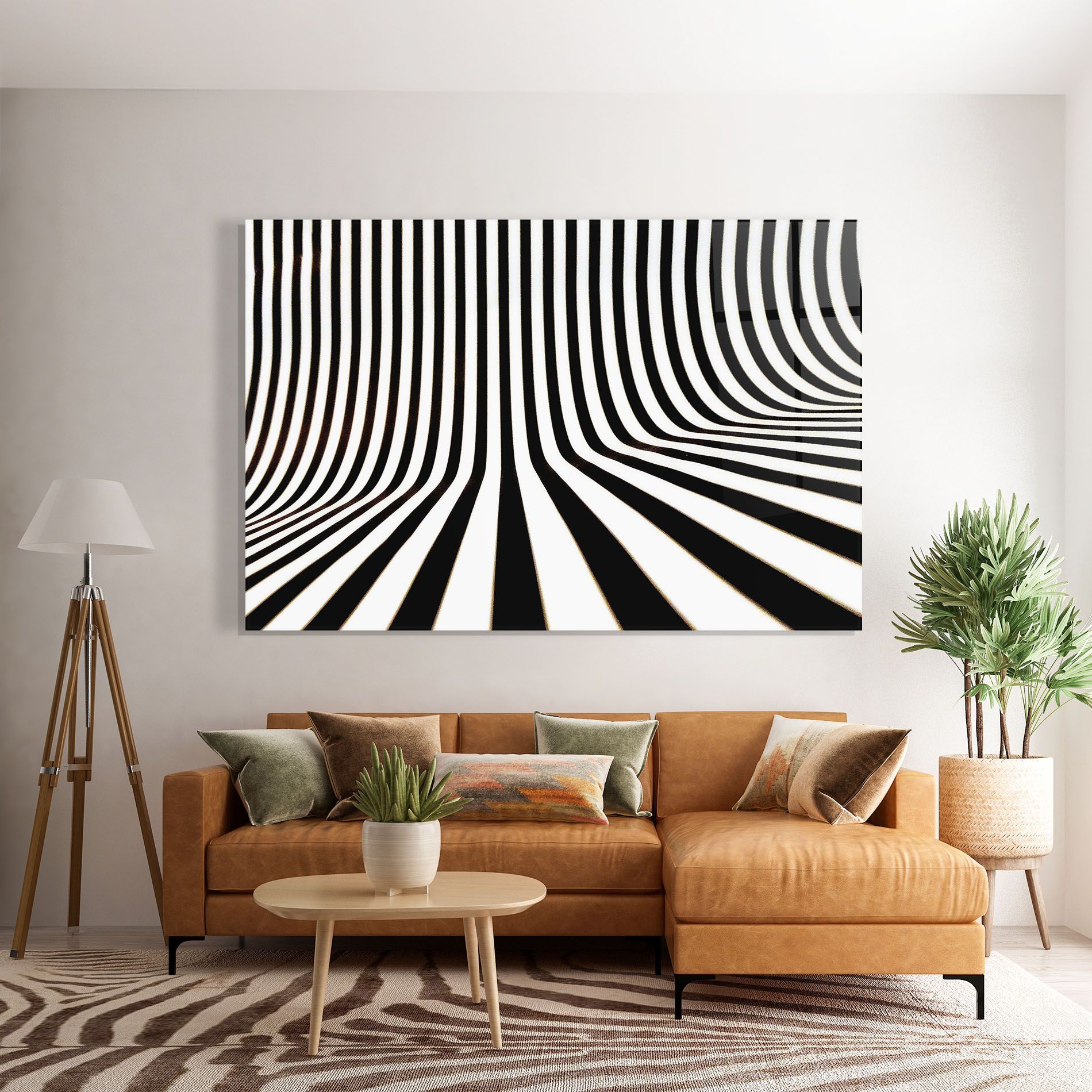 Black And White Illusion mockup 7