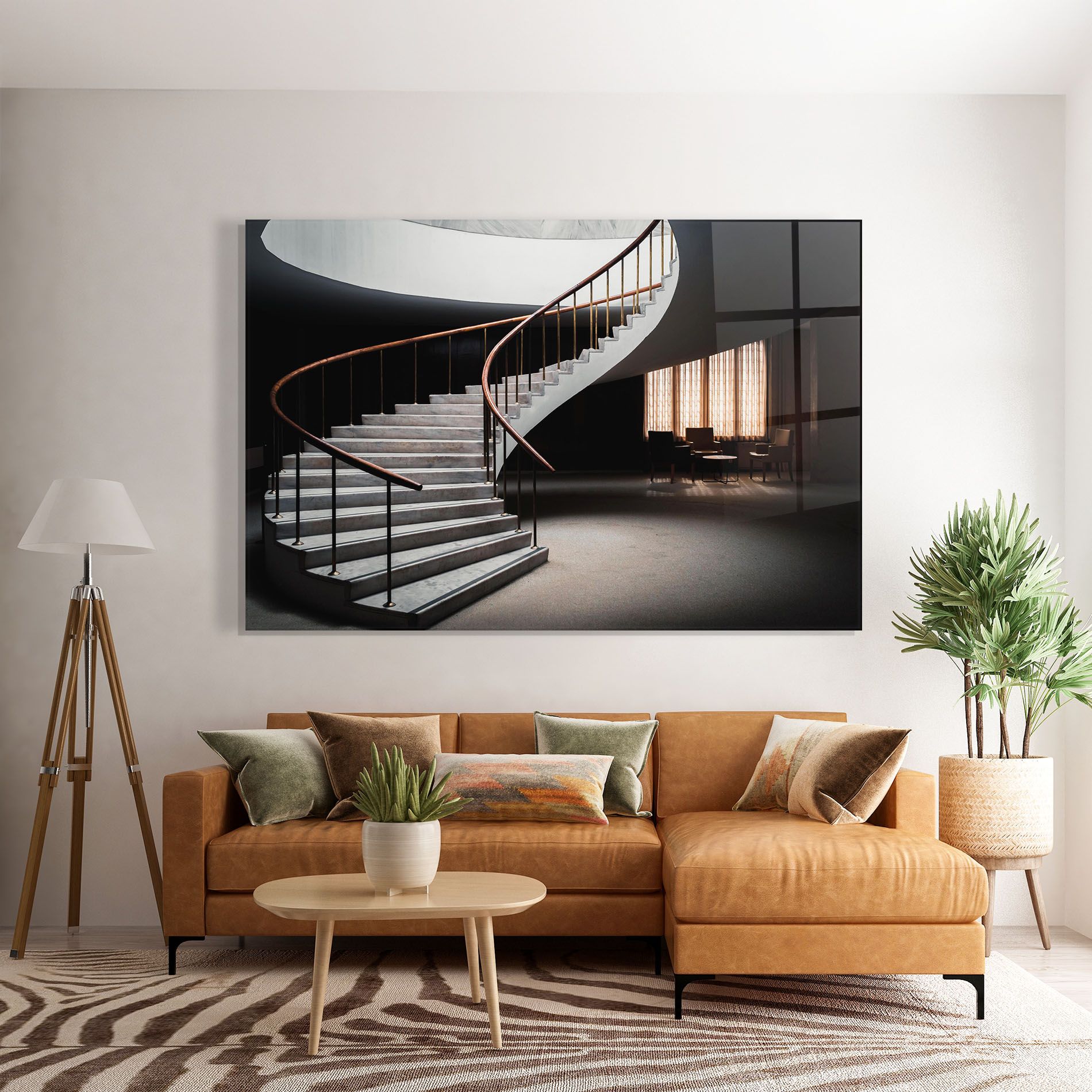 Dark Room Stairs mockup 7