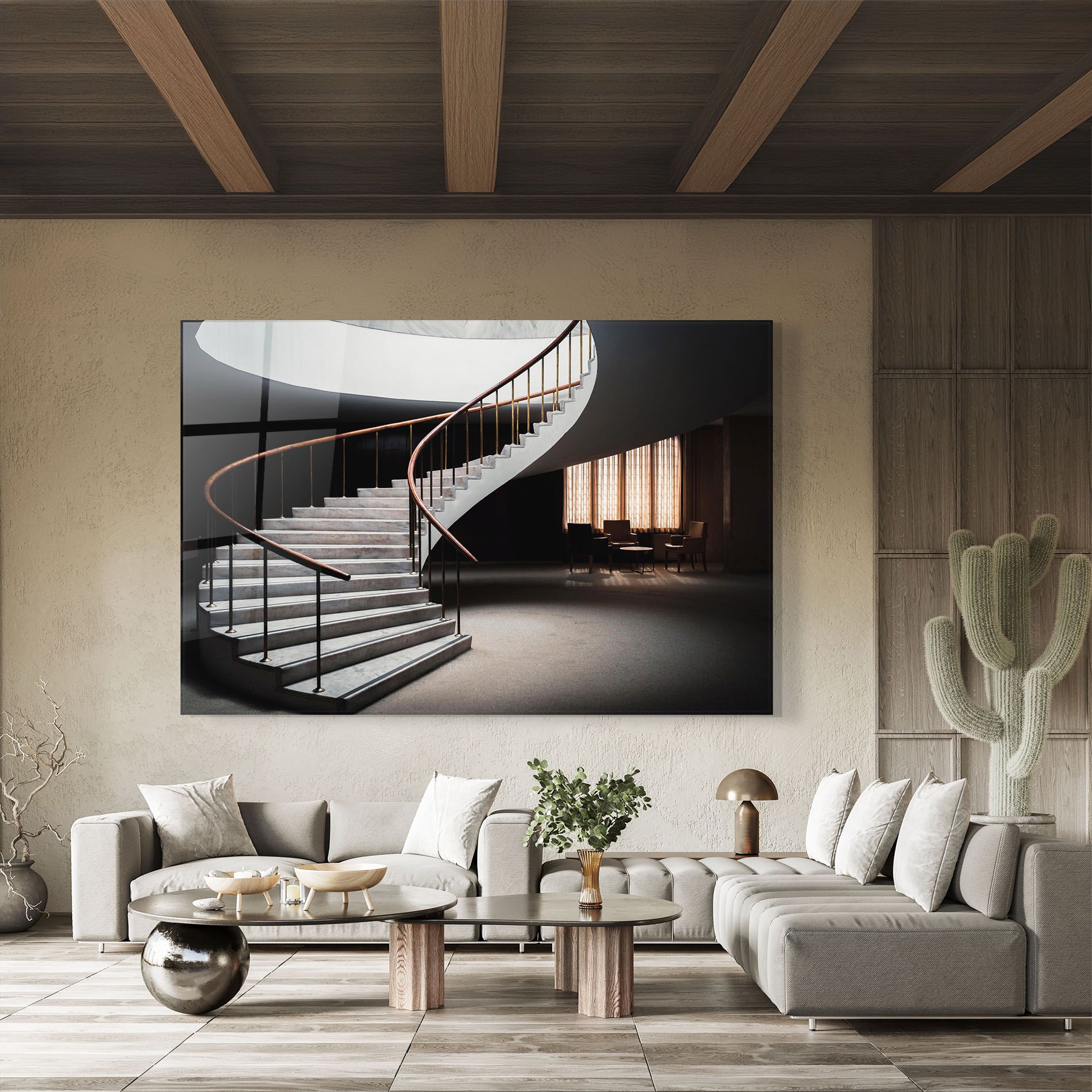 Dark Room Stairs mockup 8