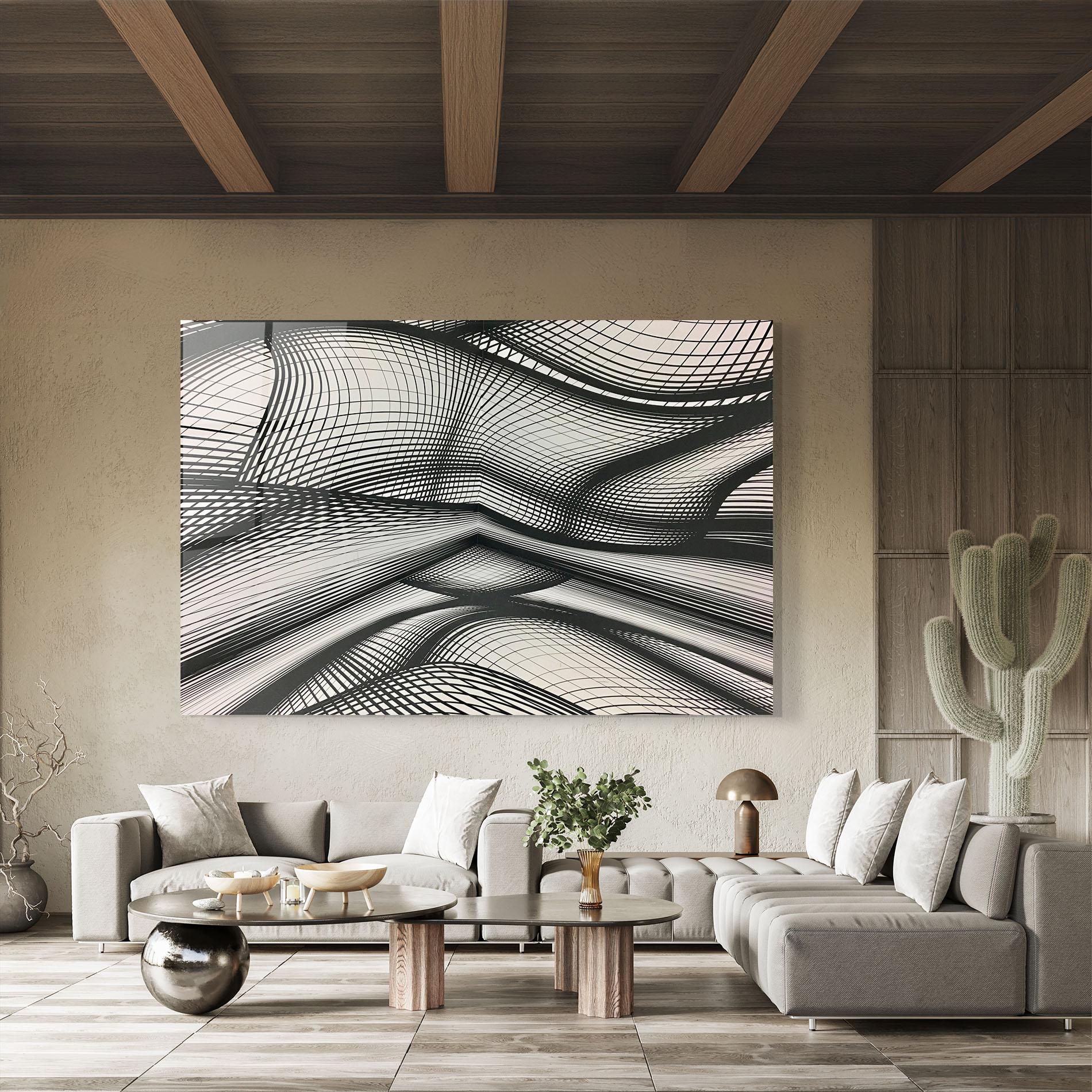 Tablou Sticla Room Drawing mockup 8