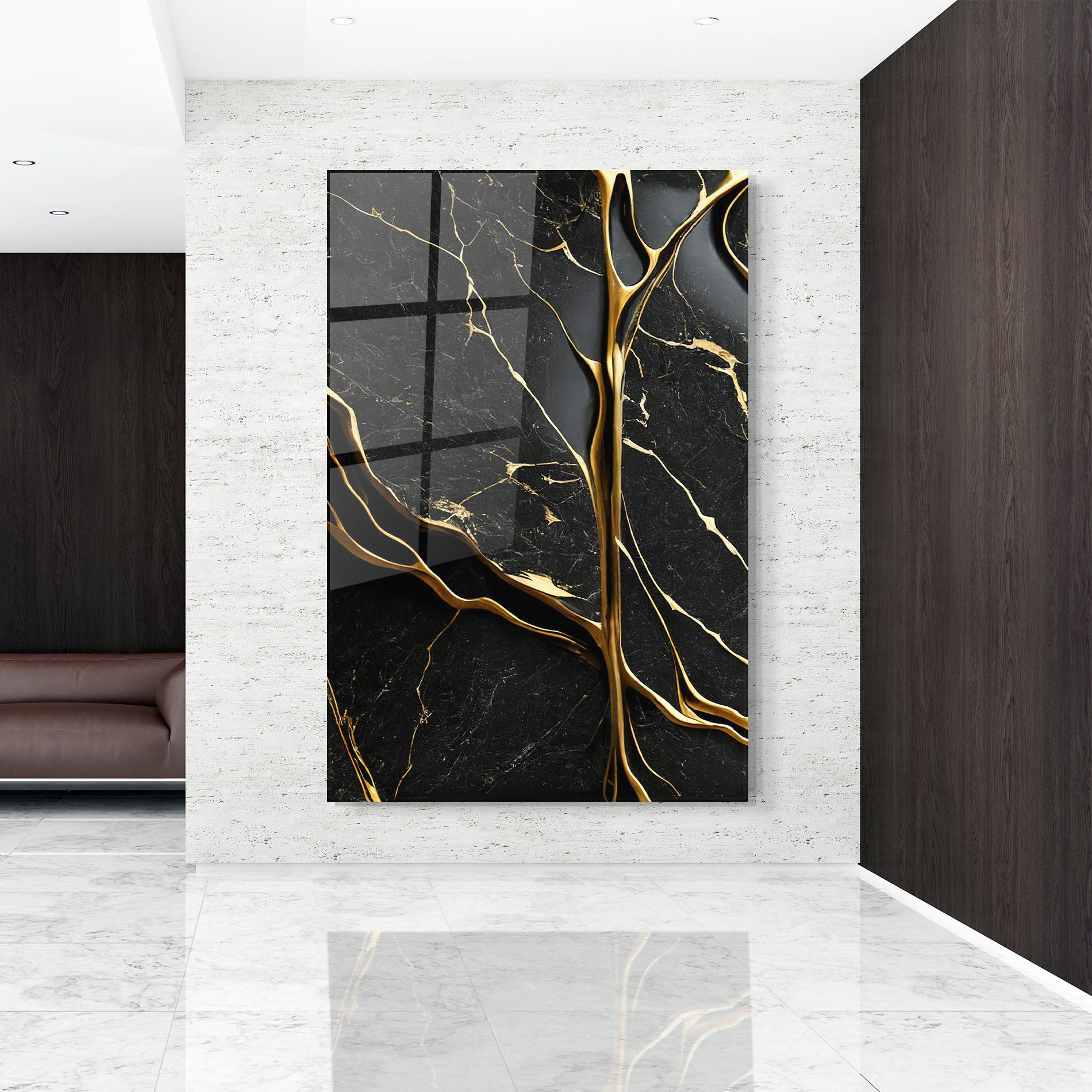 Black Square Marble mockup 9