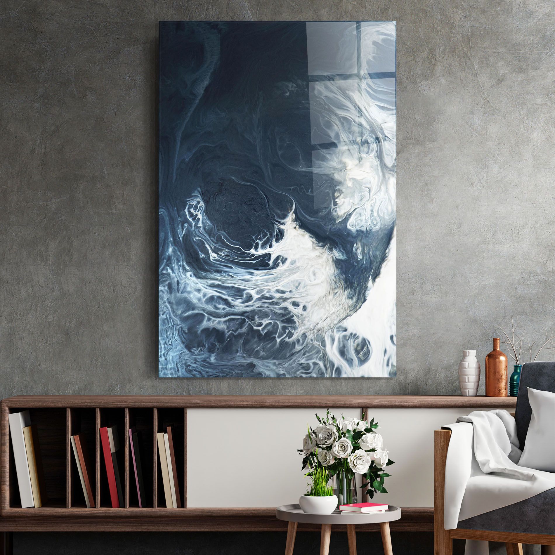 Dark Blue Wave mockup 2