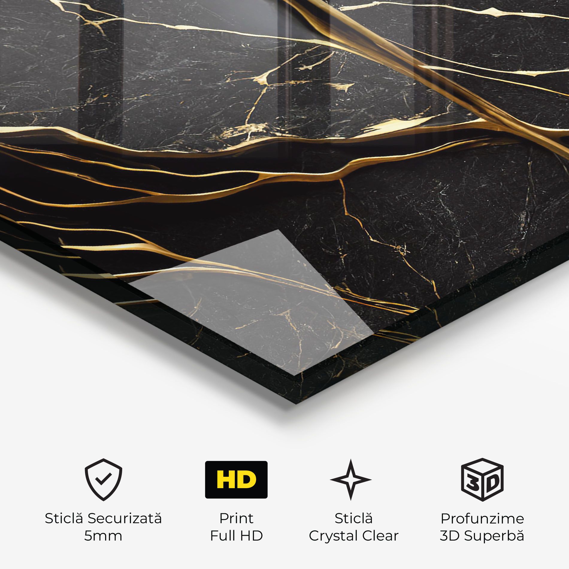 Black Square Marble mockup 3