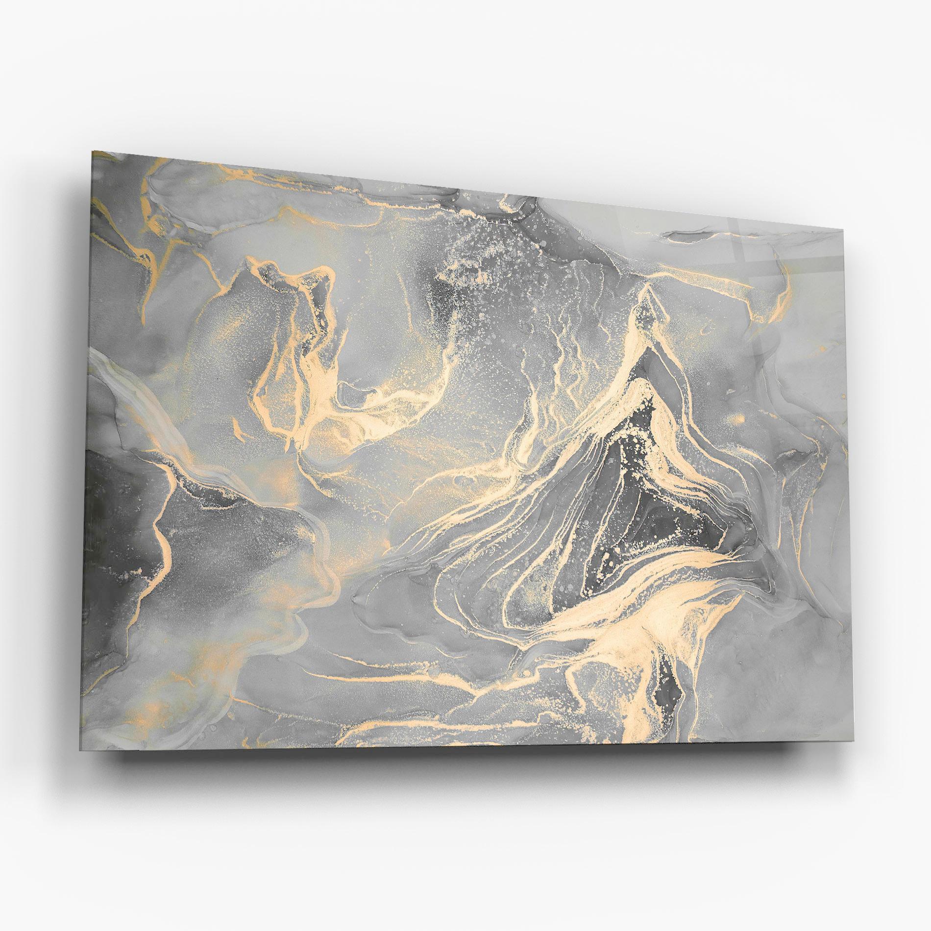 Tablou Sticla Abstract Illusion mockup 6