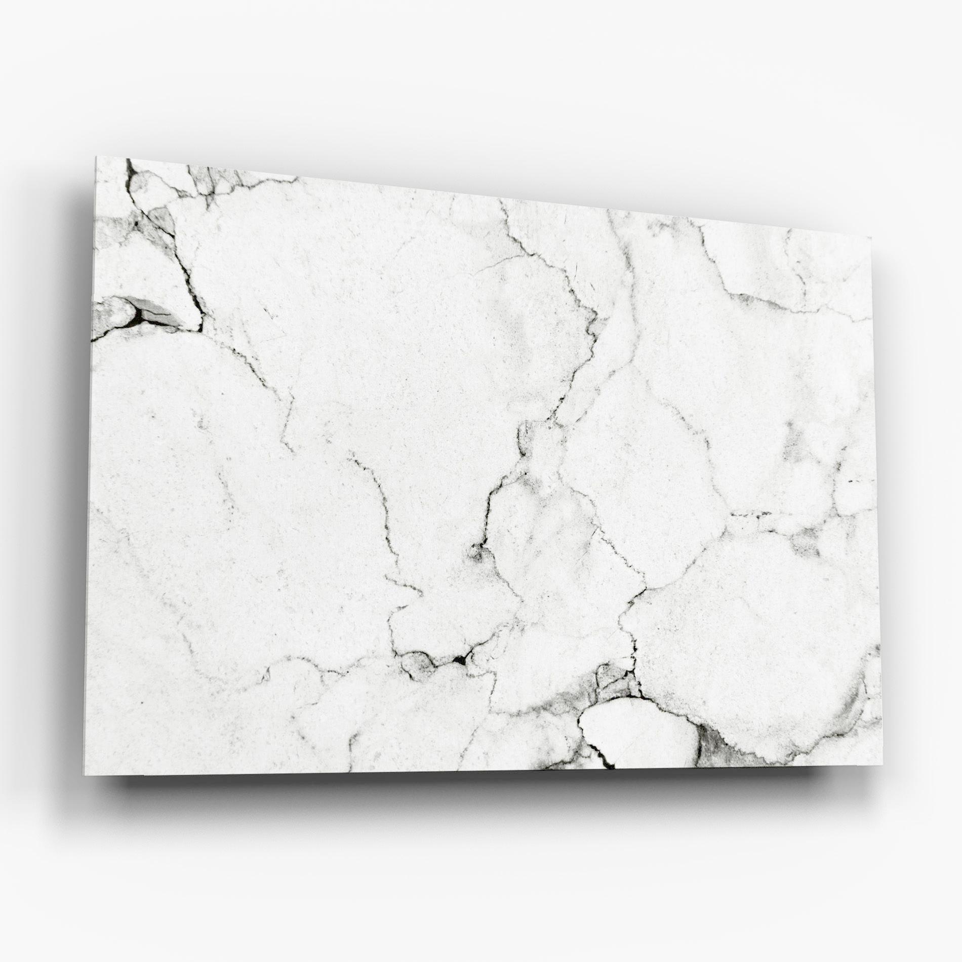 Tablou Sticla White Marble Grey mockup 6