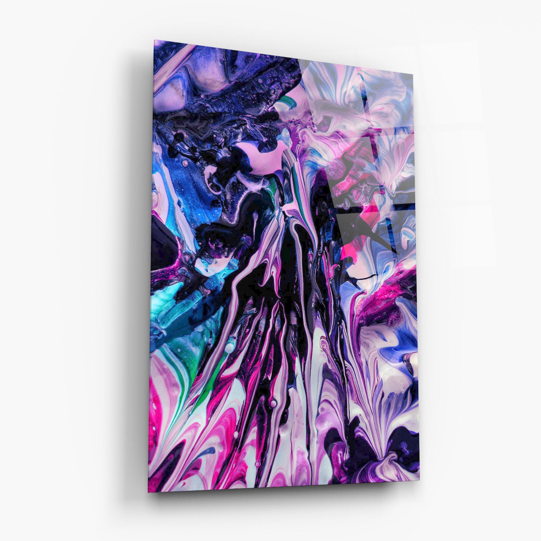 Tablou Sticla Abstract Rose Colours mockup 6