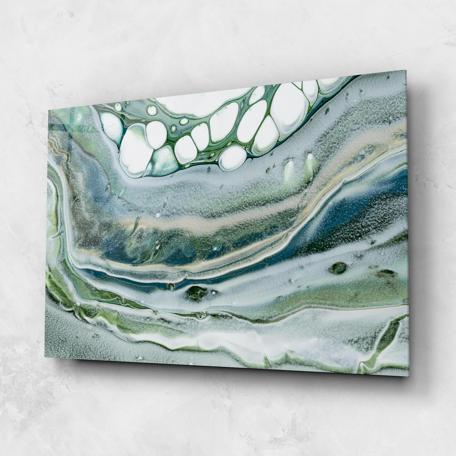 Dark Green Liquid mockup 1