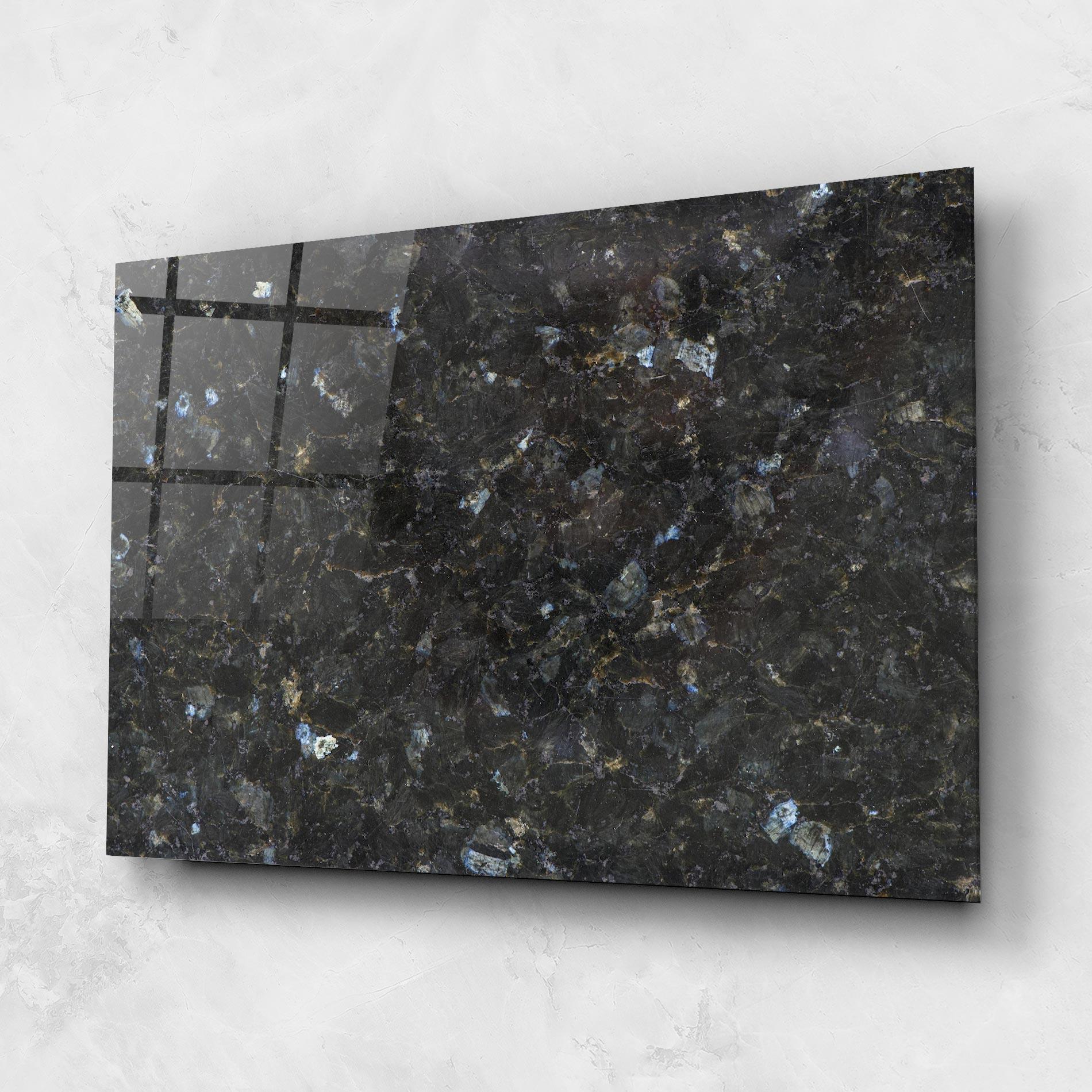 Tablou Sticla Dark Grey Marble mockup 1