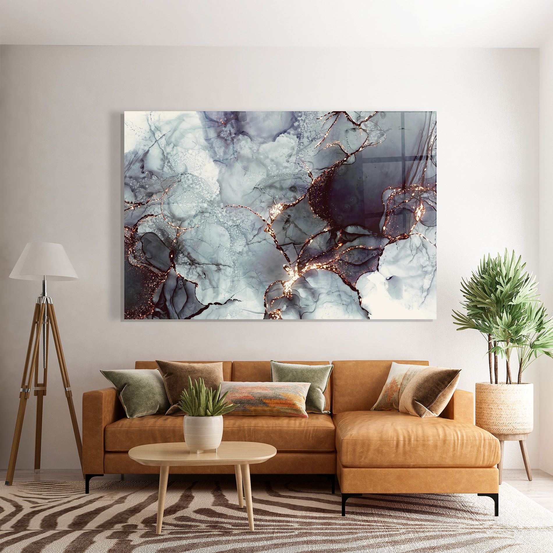 Abstract Gold Path mockup 7