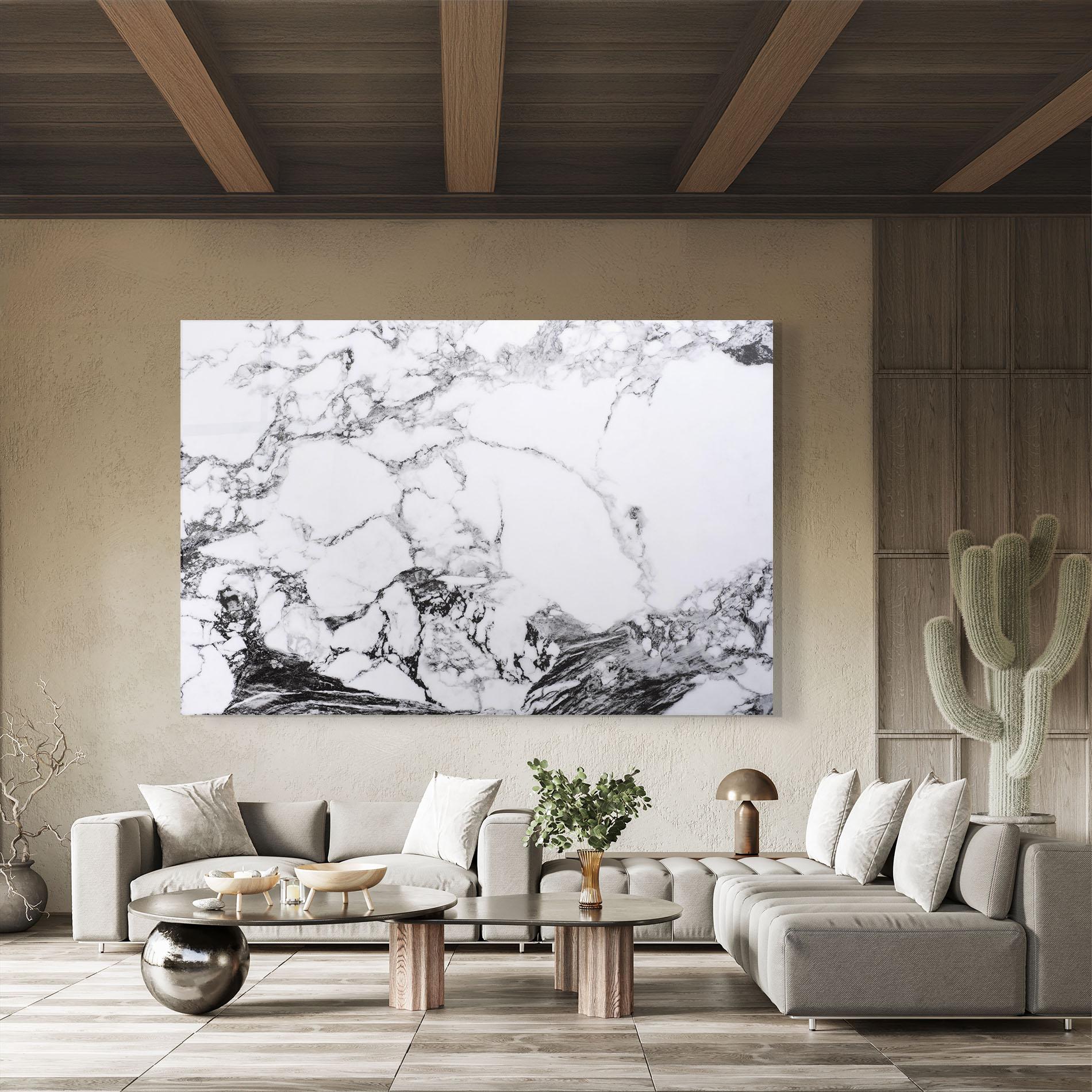 Tablou Sticla Marble Dark Grey mockup 8