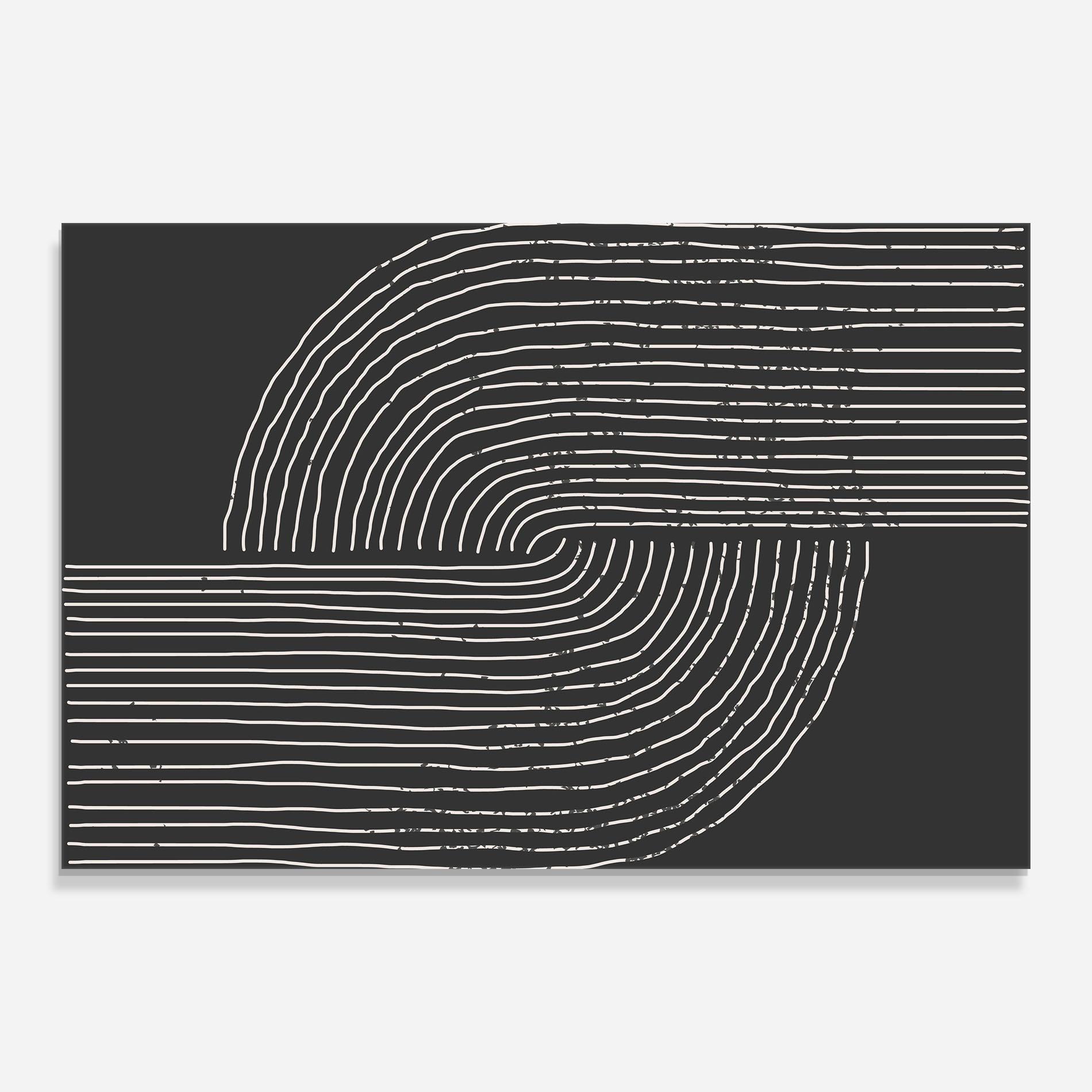 Tablou Sticla Minimalist Circle mockup 0