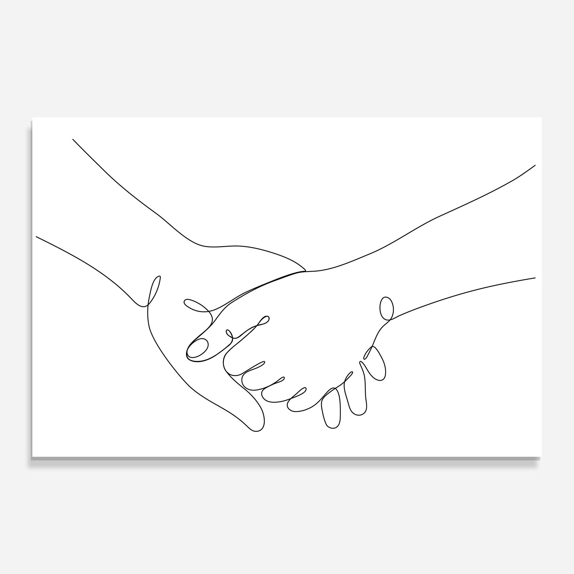 Minimalistic Hands mockup 0