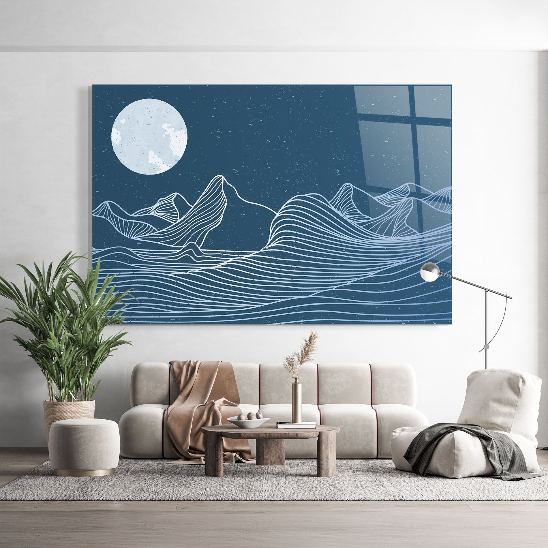 Ocean Blue Wave mockup 9