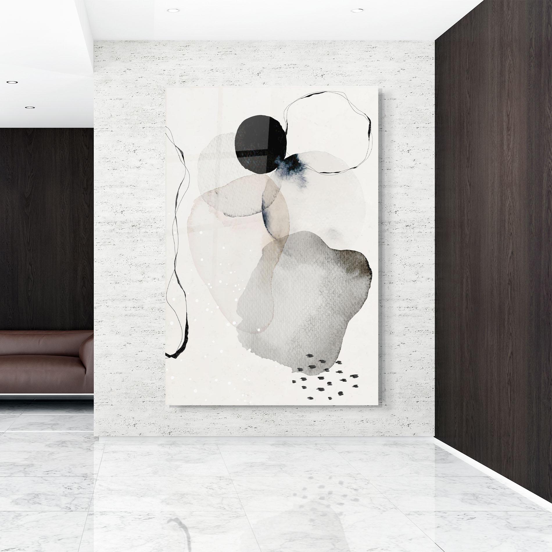 Tablou Sticla Water Color Art mockup 9