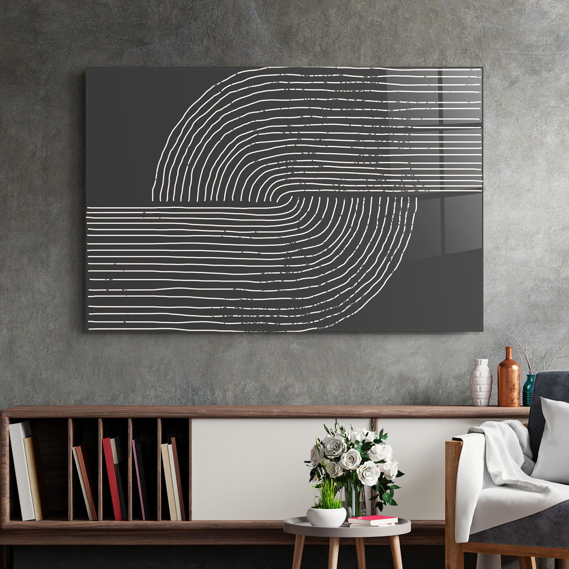 Minimalist Circle mockup 2