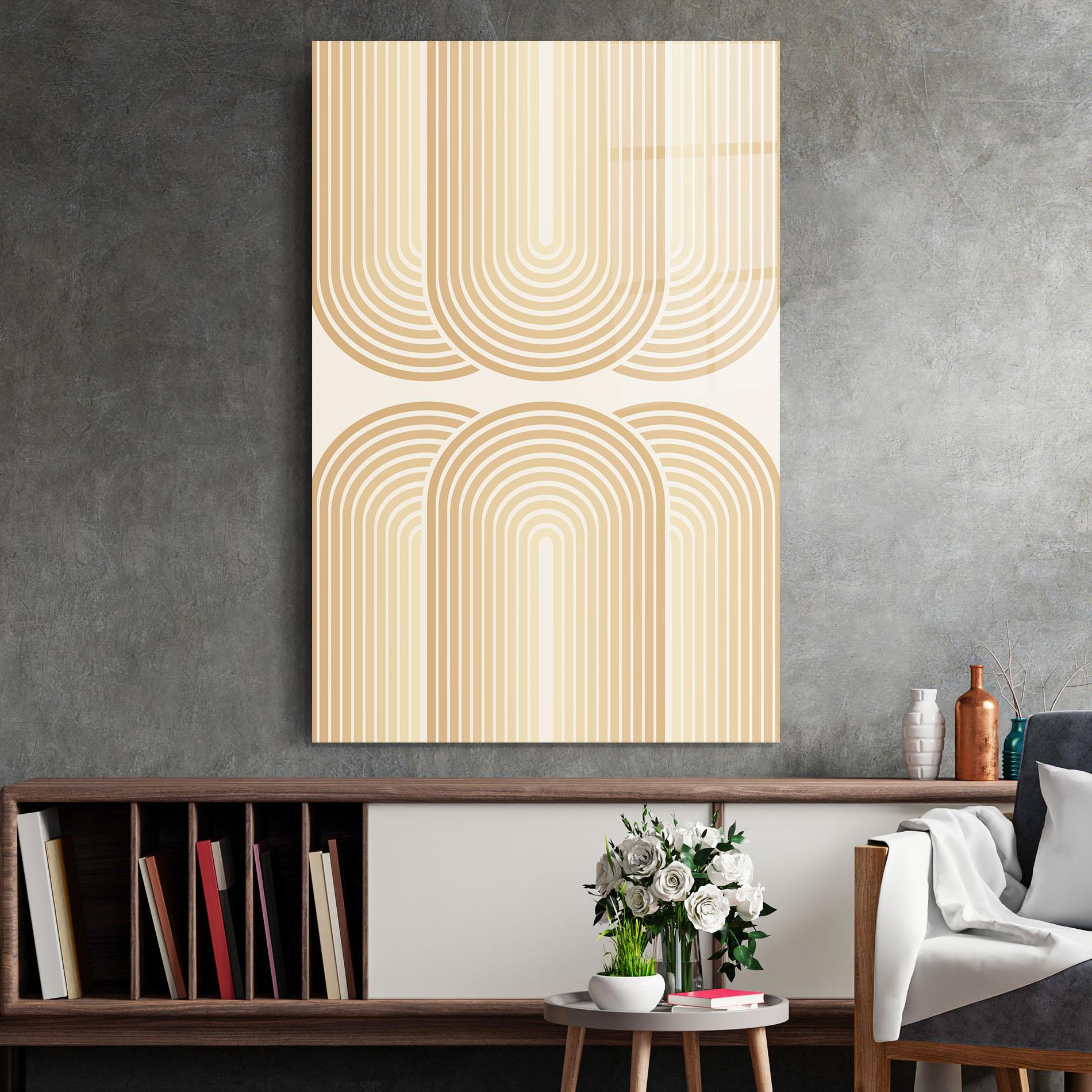 Tablou Sticla Arch Poster mockup 2