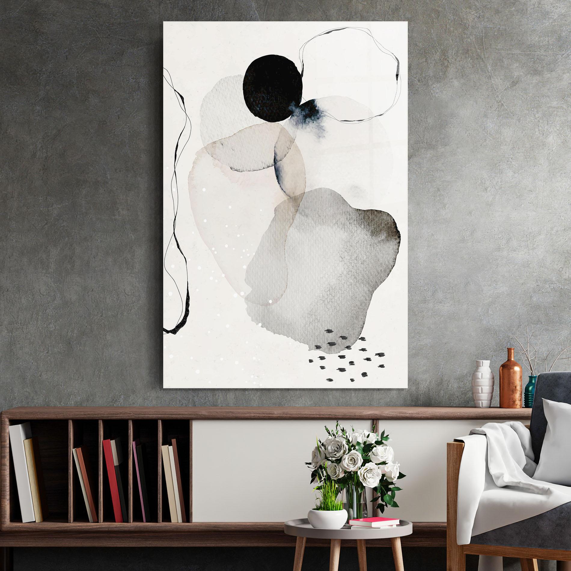 Tablou Sticla Water Color Art mockup 2