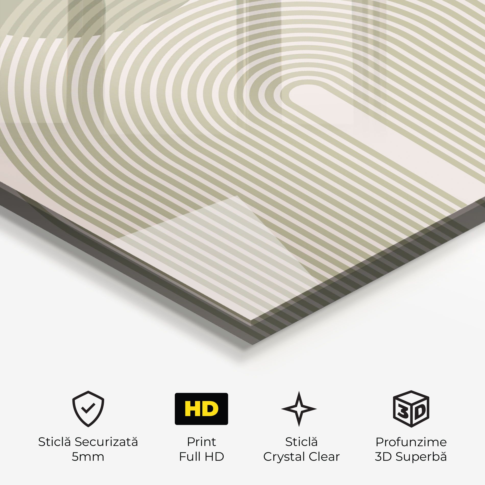 Green Circle Lines mockup 3