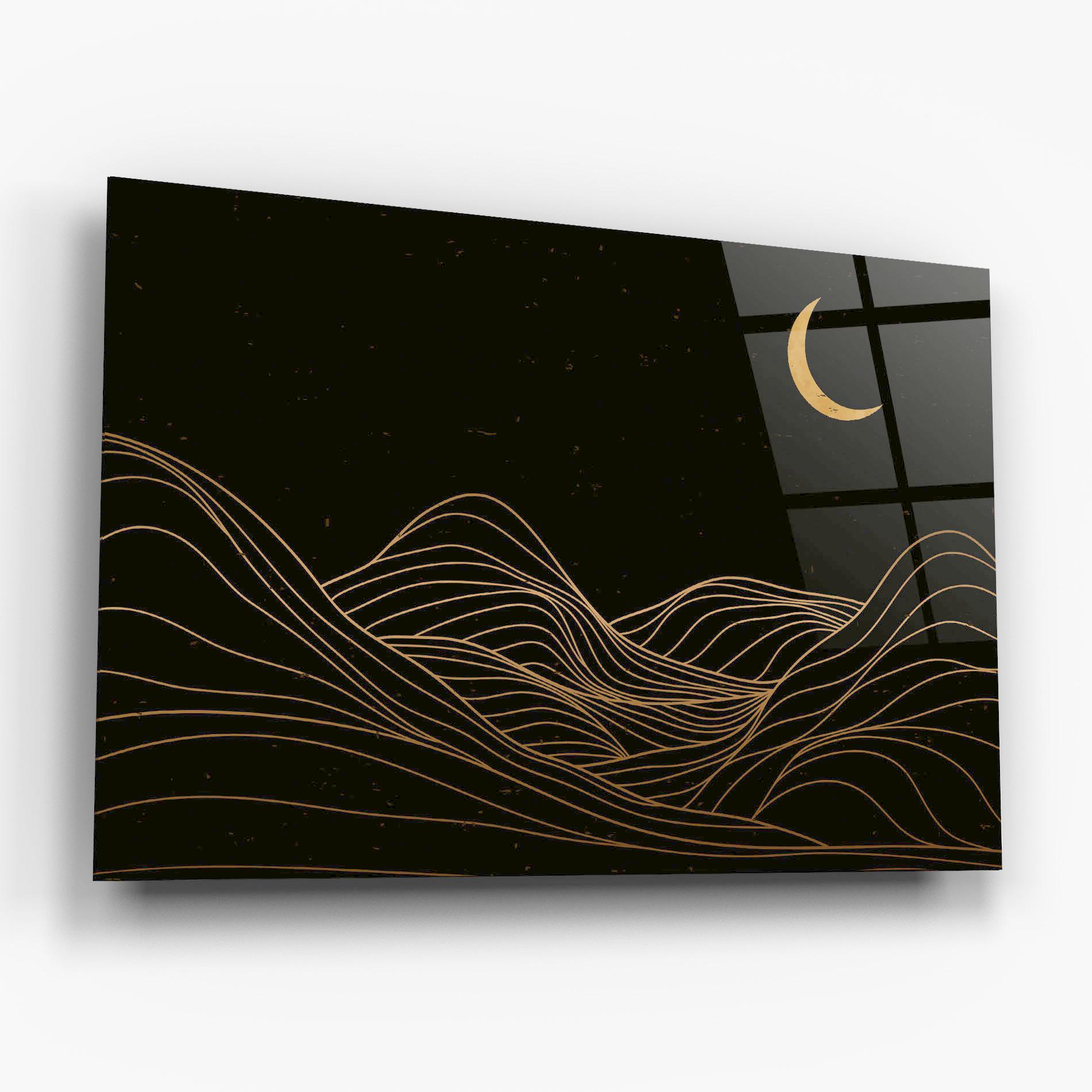 Tablou Sticla Pretty Moon mockup 6