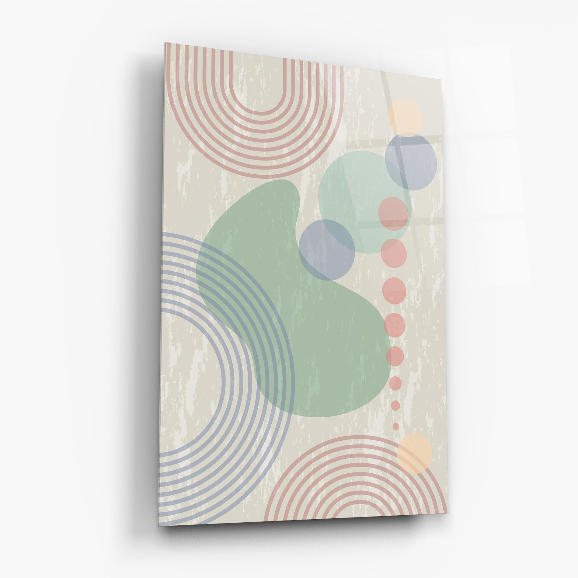 Green Pink Shapes mockup 6