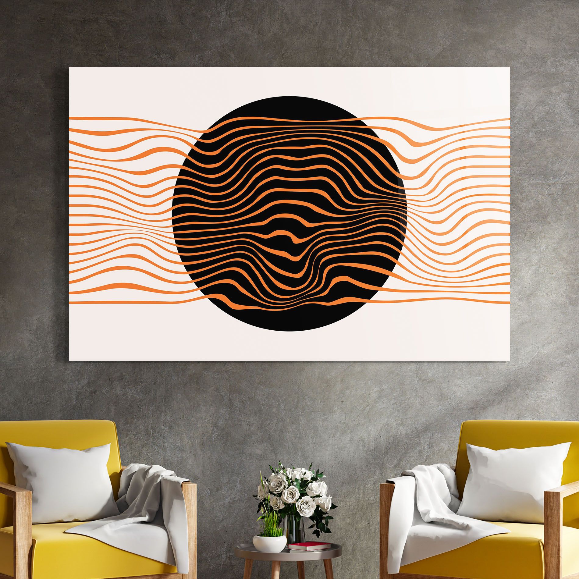 Black Circle mockup 4