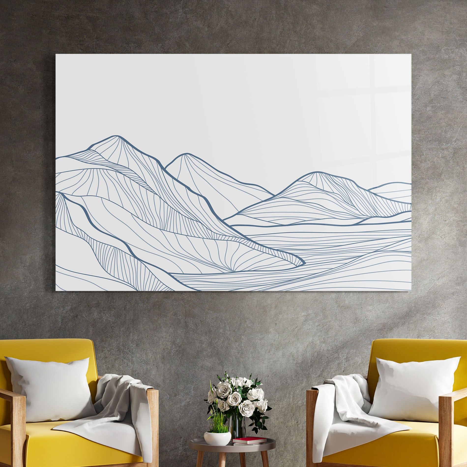 Mountain Blue Line mockup 4
