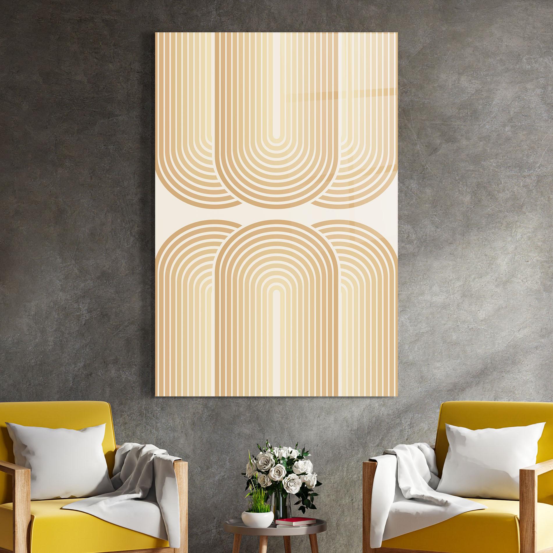 Tablou Sticla Arch Poster mockup 4