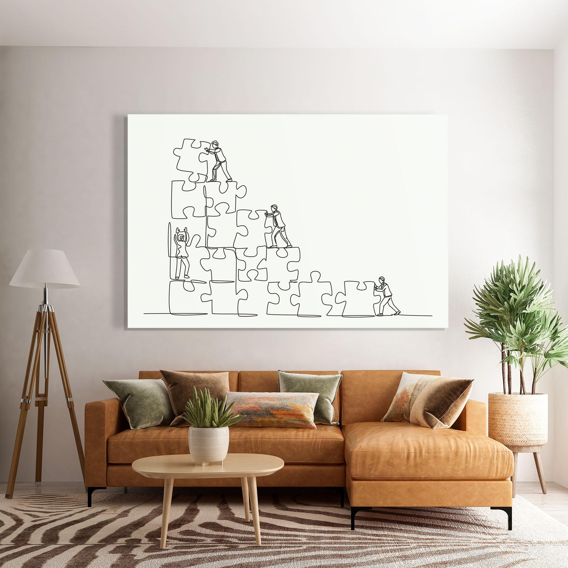 Tablou Sticla Businessman Up mockup 7