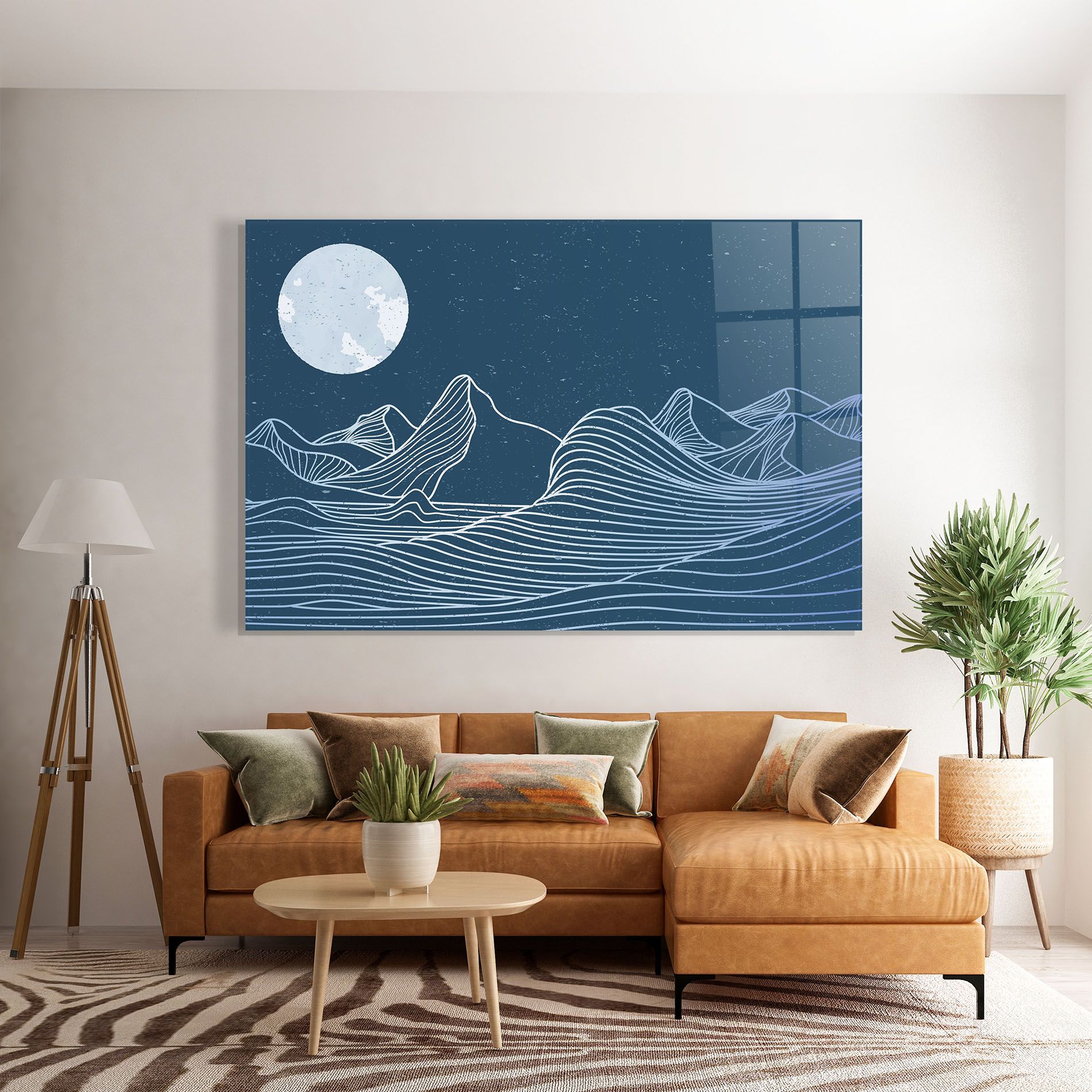 Ocean Blue Wave mockup 7