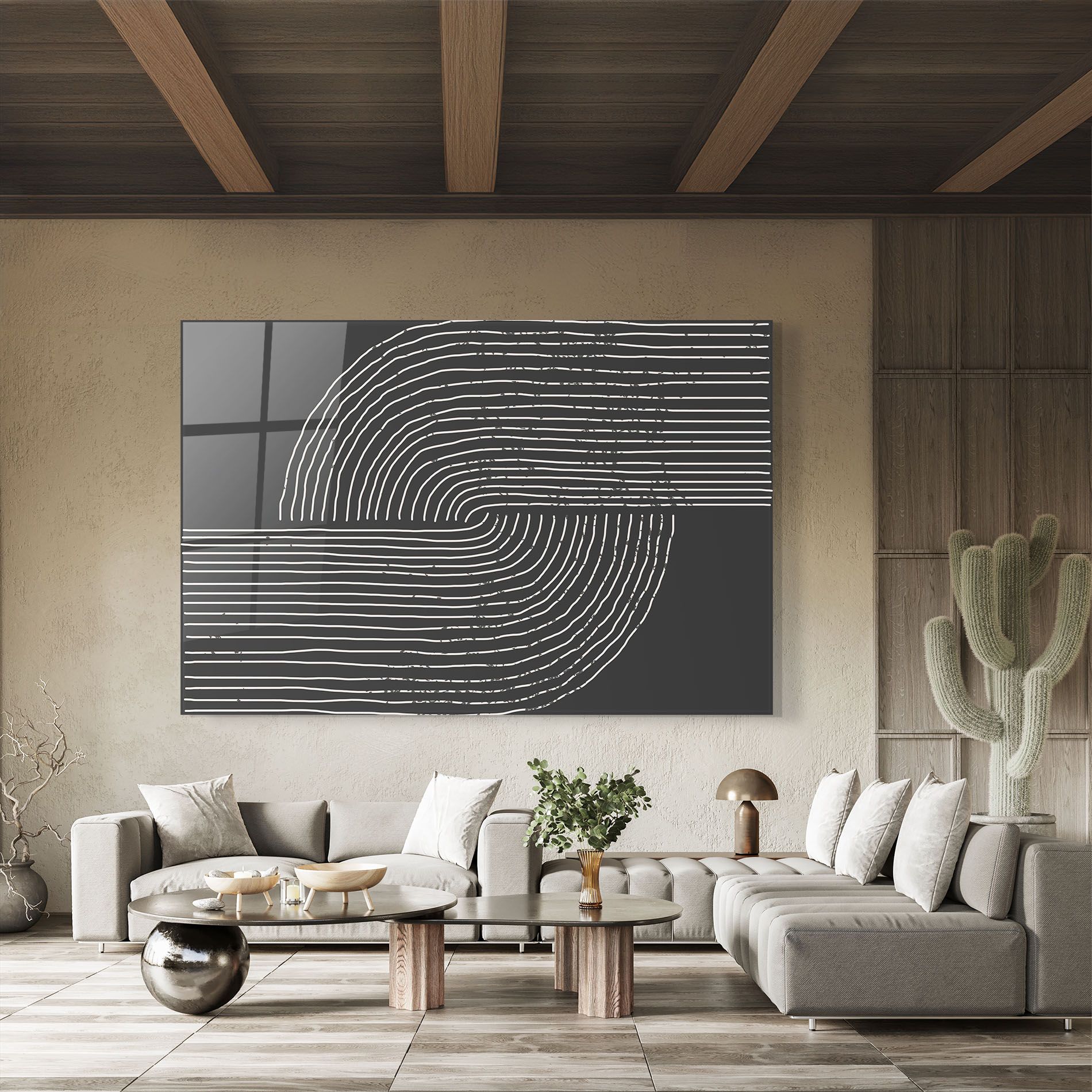 Minimalist Circle mockup 8