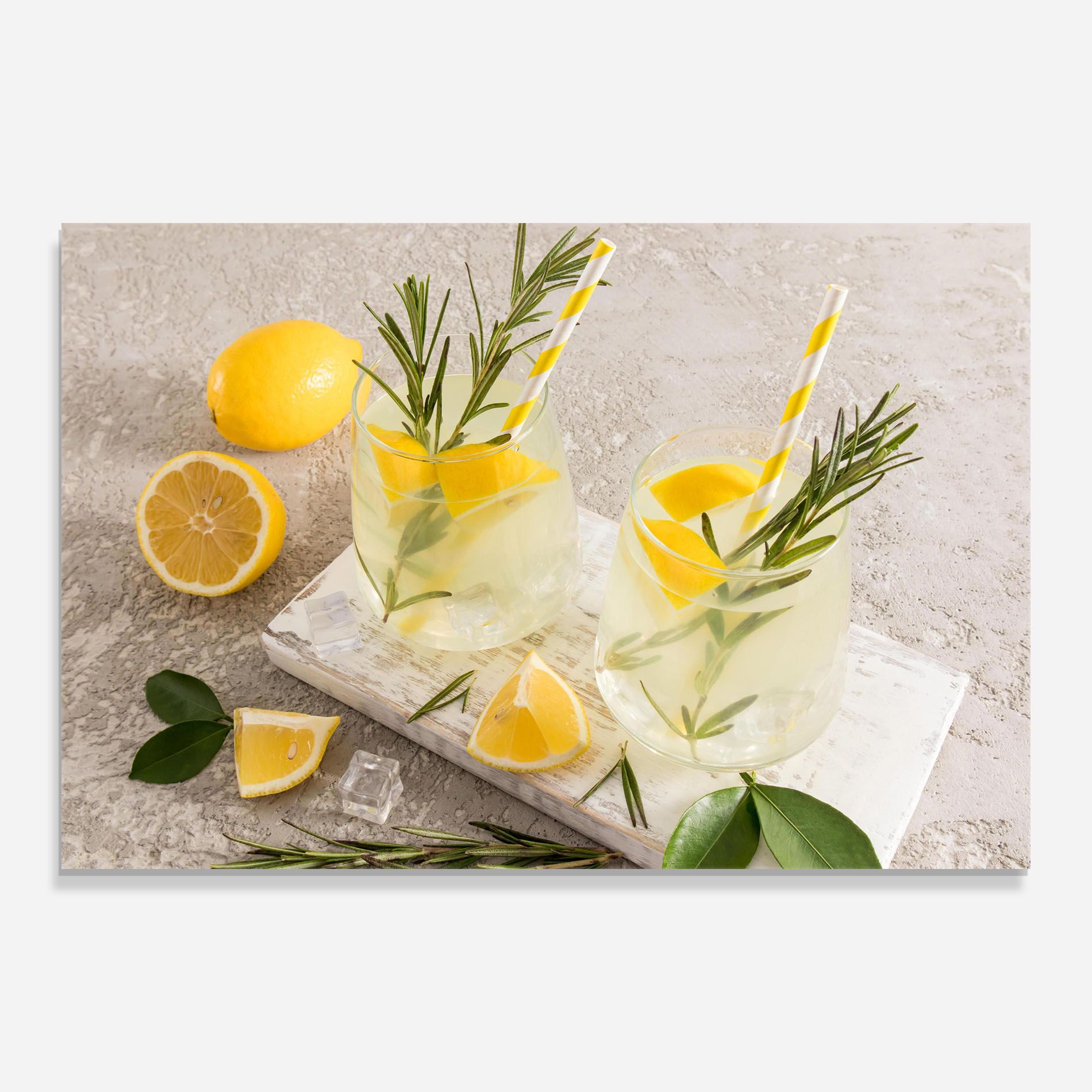 Homemade Rosemary Drink mockup 0
