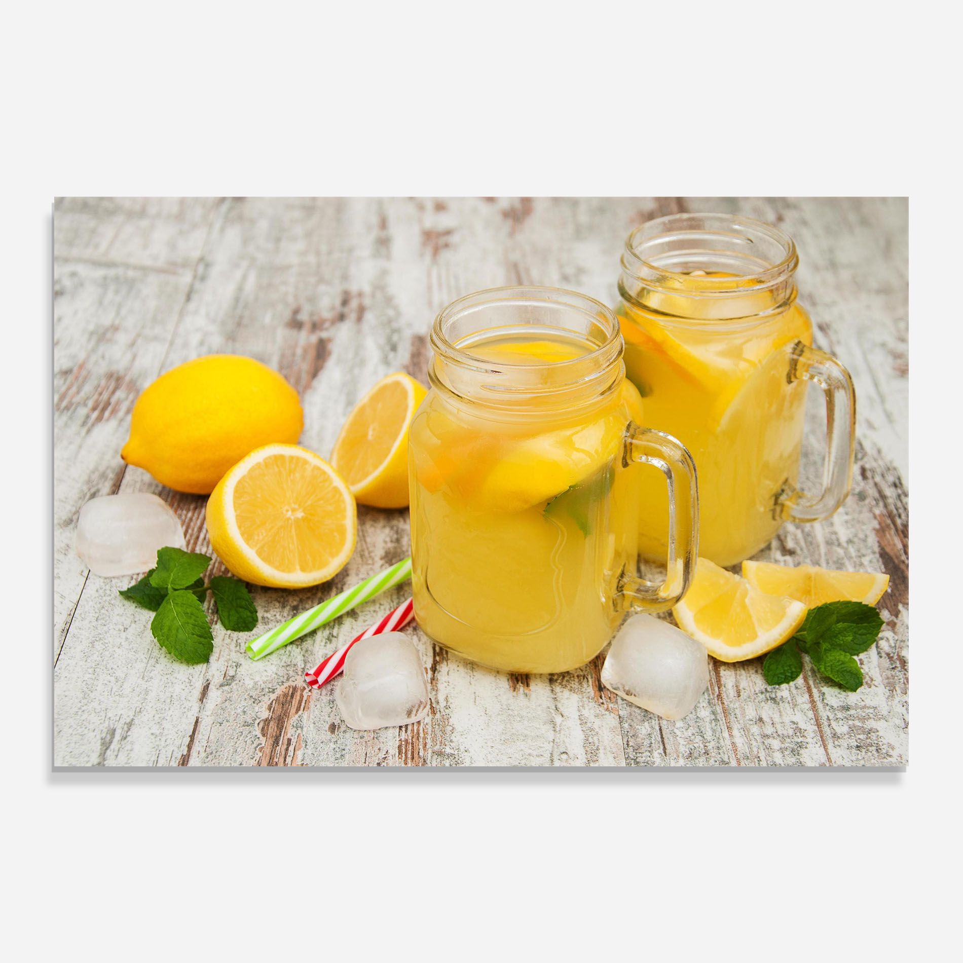 Jars With Lemonade mockup 0