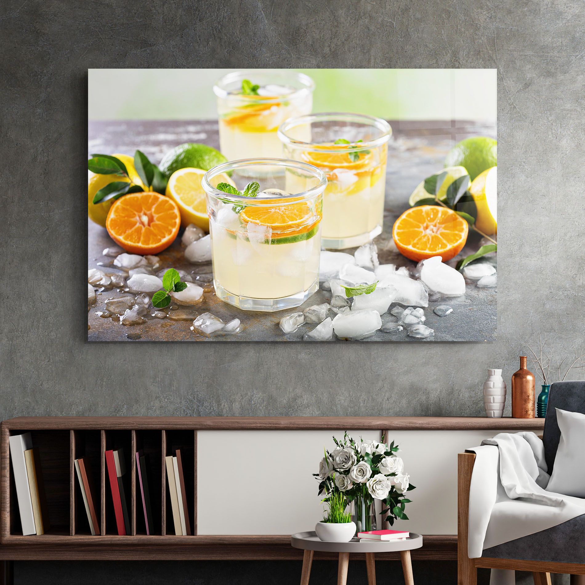 Citrus Fruit Lemonade mockup 2
