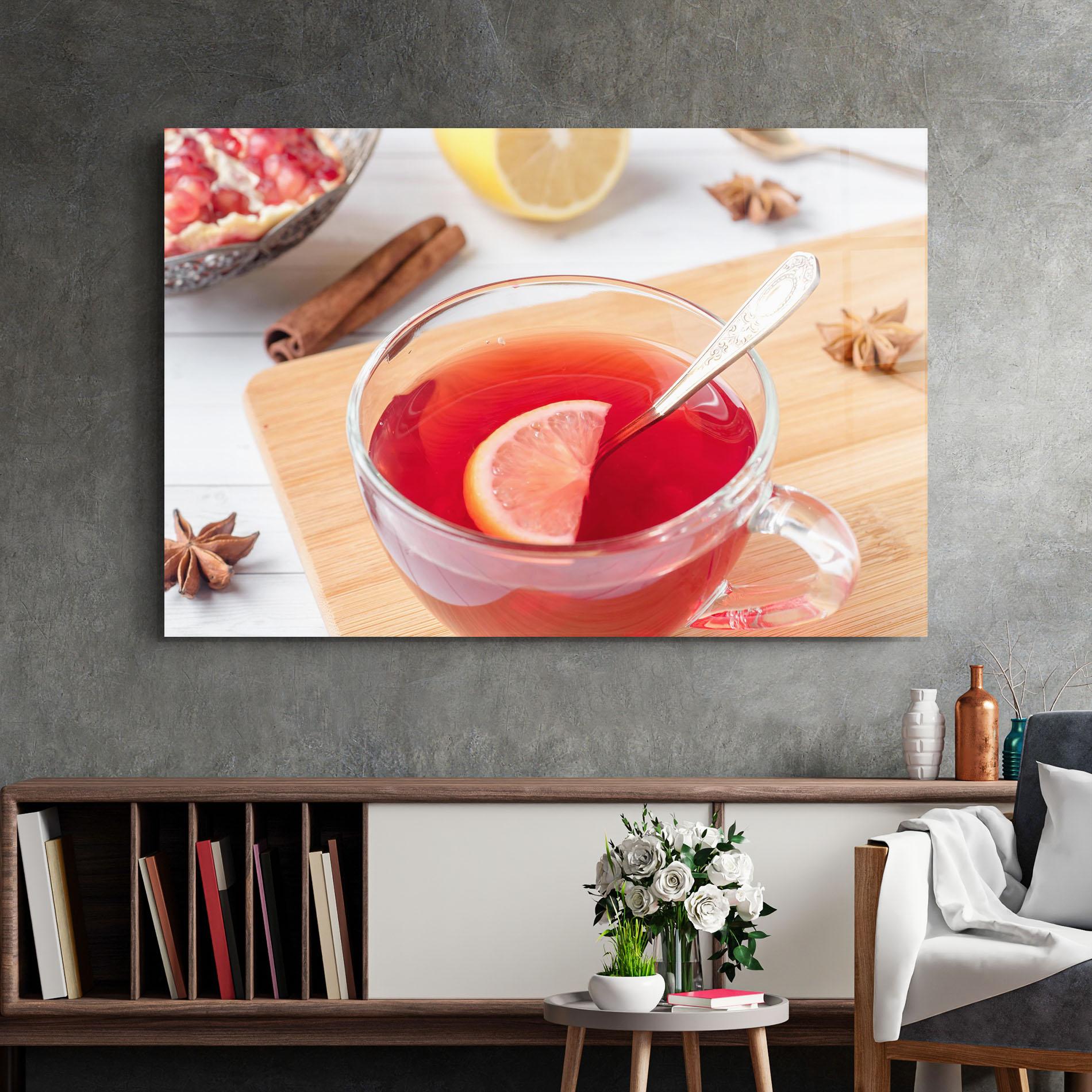 Tablou Sticla Homemade Lemonade mockup 2