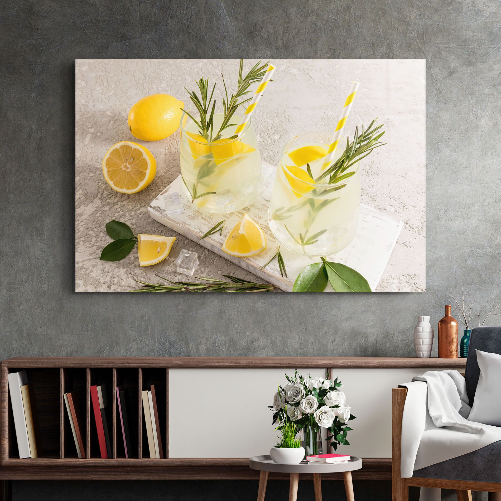 Homemade Rosemary Drink mockup 2